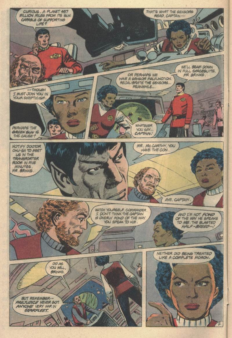 Read online Star Trek (1984) comic -  Issue #21 - 3