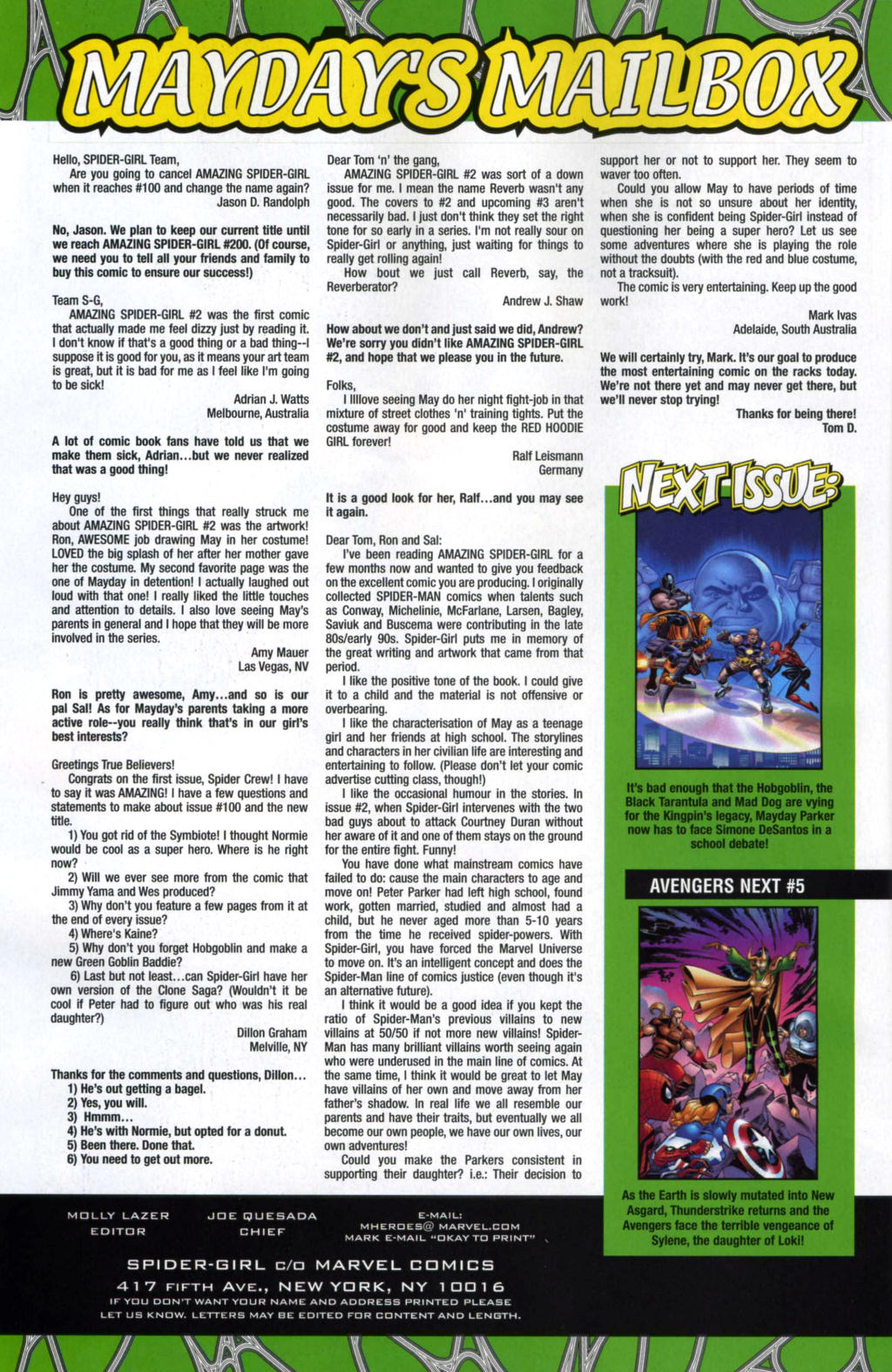 Read online Amazing Spider-Girl comic -  Issue #4 - 22