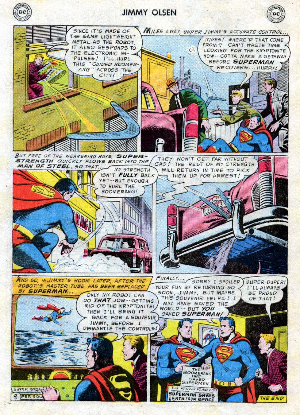 Read online Superman's Pal Jimmy Olsen comic -  Issue #9 - 32