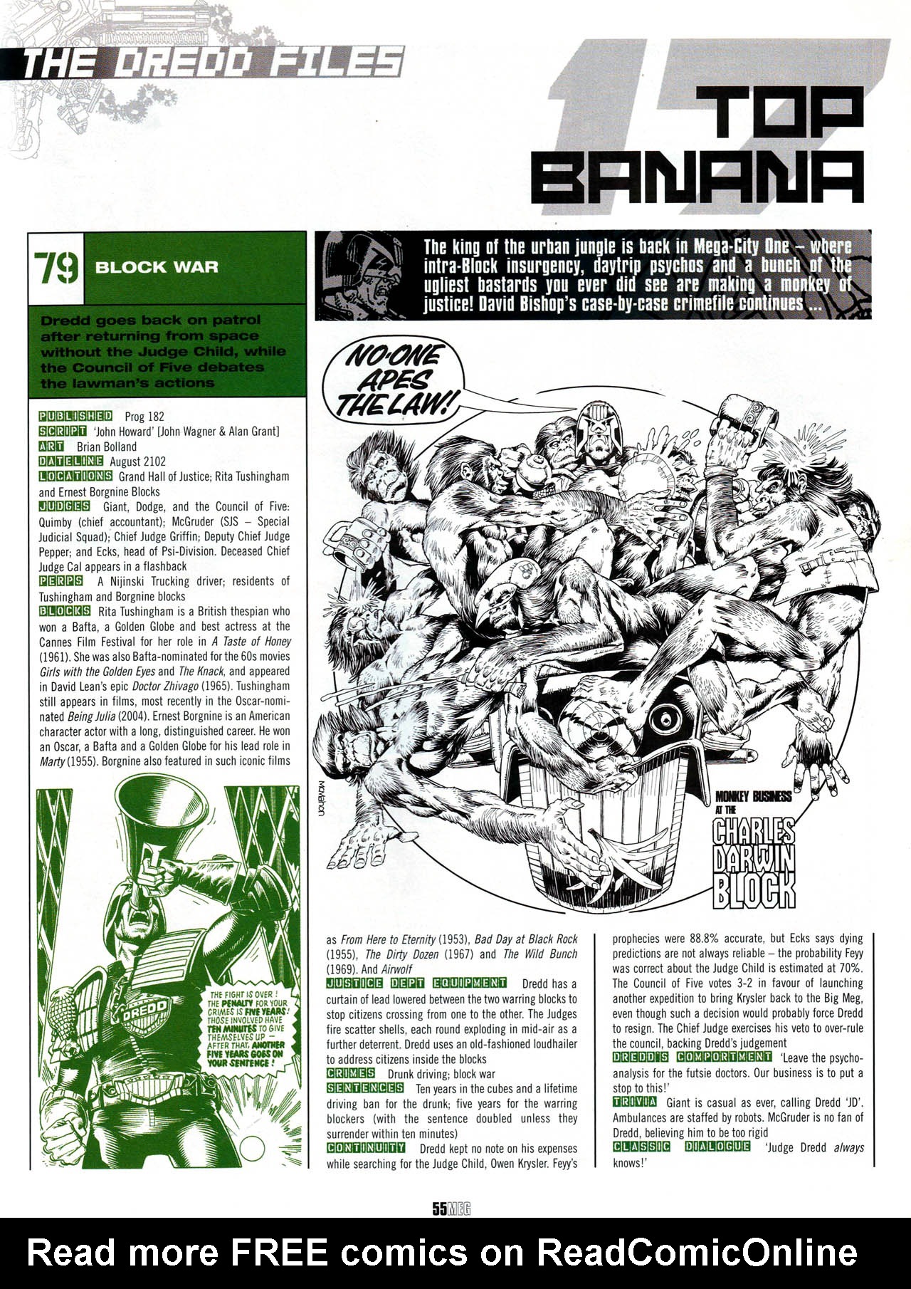 Read online Judge Dredd Megazine (Vol. 5) comic -  Issue #231 - 54