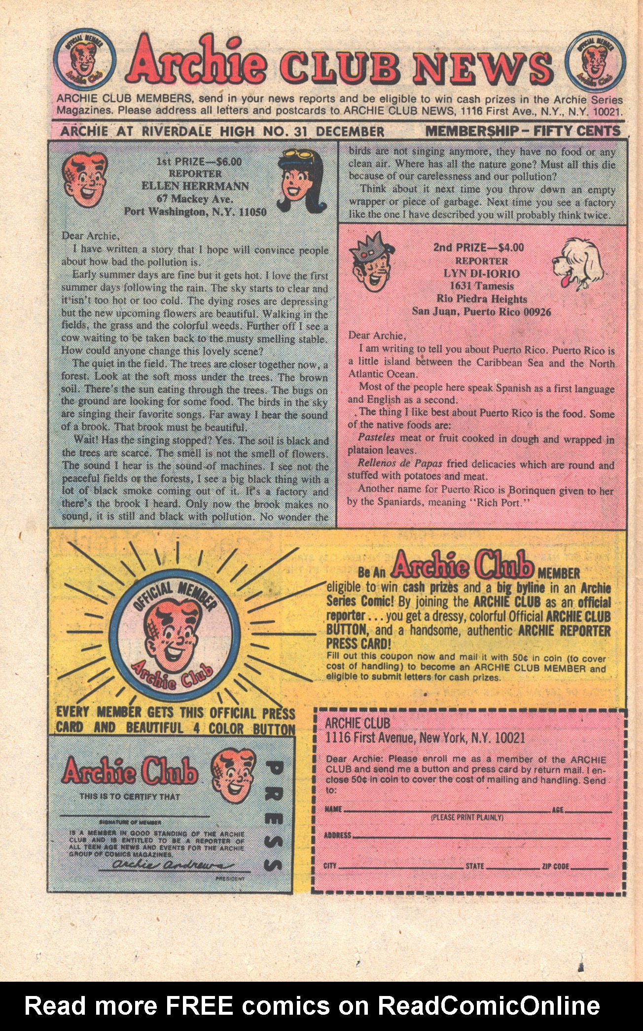 Read online Archie at Riverdale High (1972) comic -  Issue #31 - 26