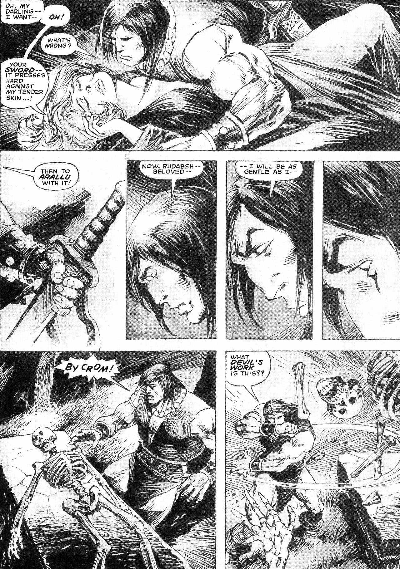 Read online The Savage Sword Of Conan comic -  Issue #210 - 6