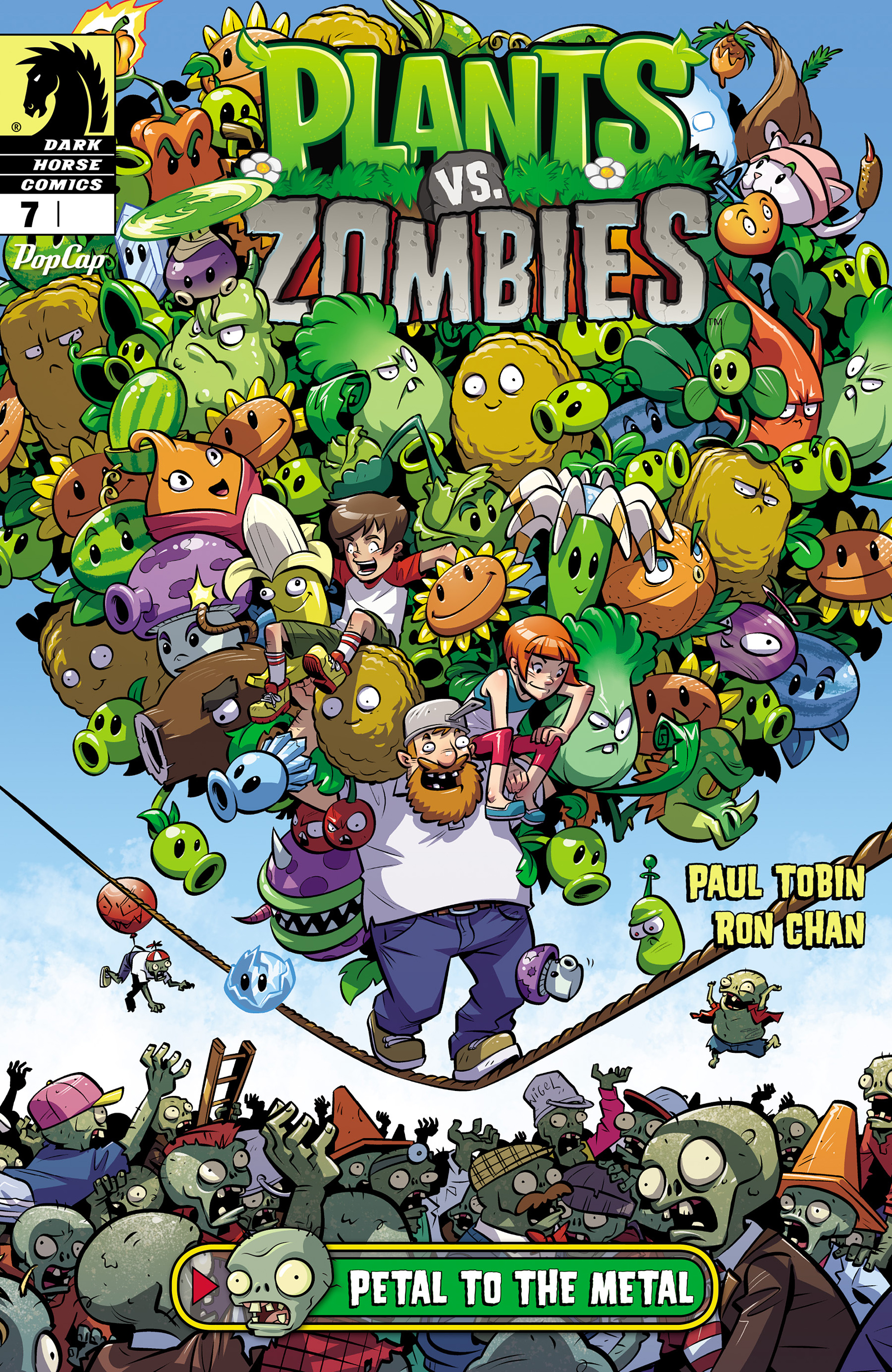 Read online Plants vs. Zombies: Petal to the Metal comic -  Issue #7 - 1