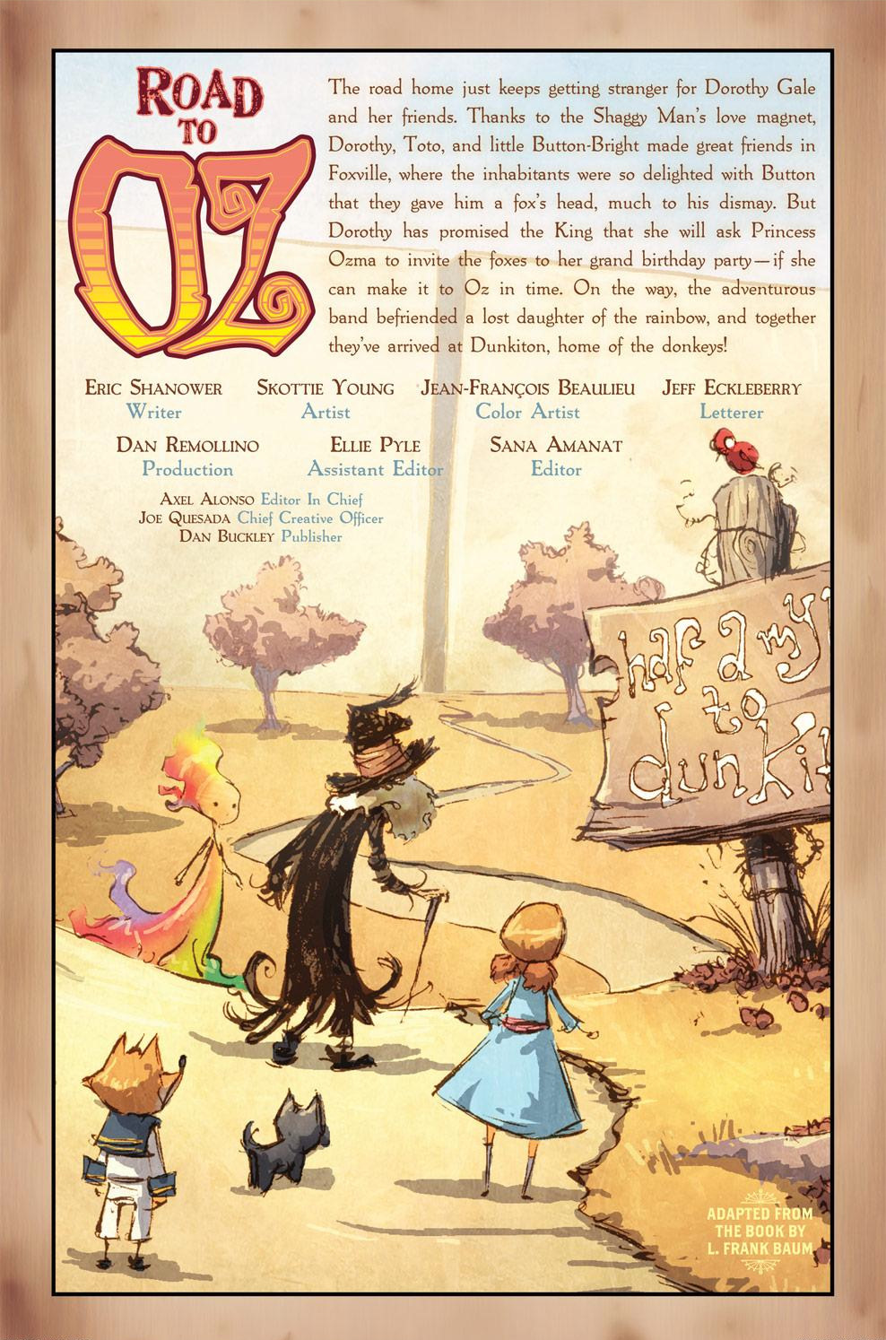 Read online Road To Oz comic -  Issue #3 - 2