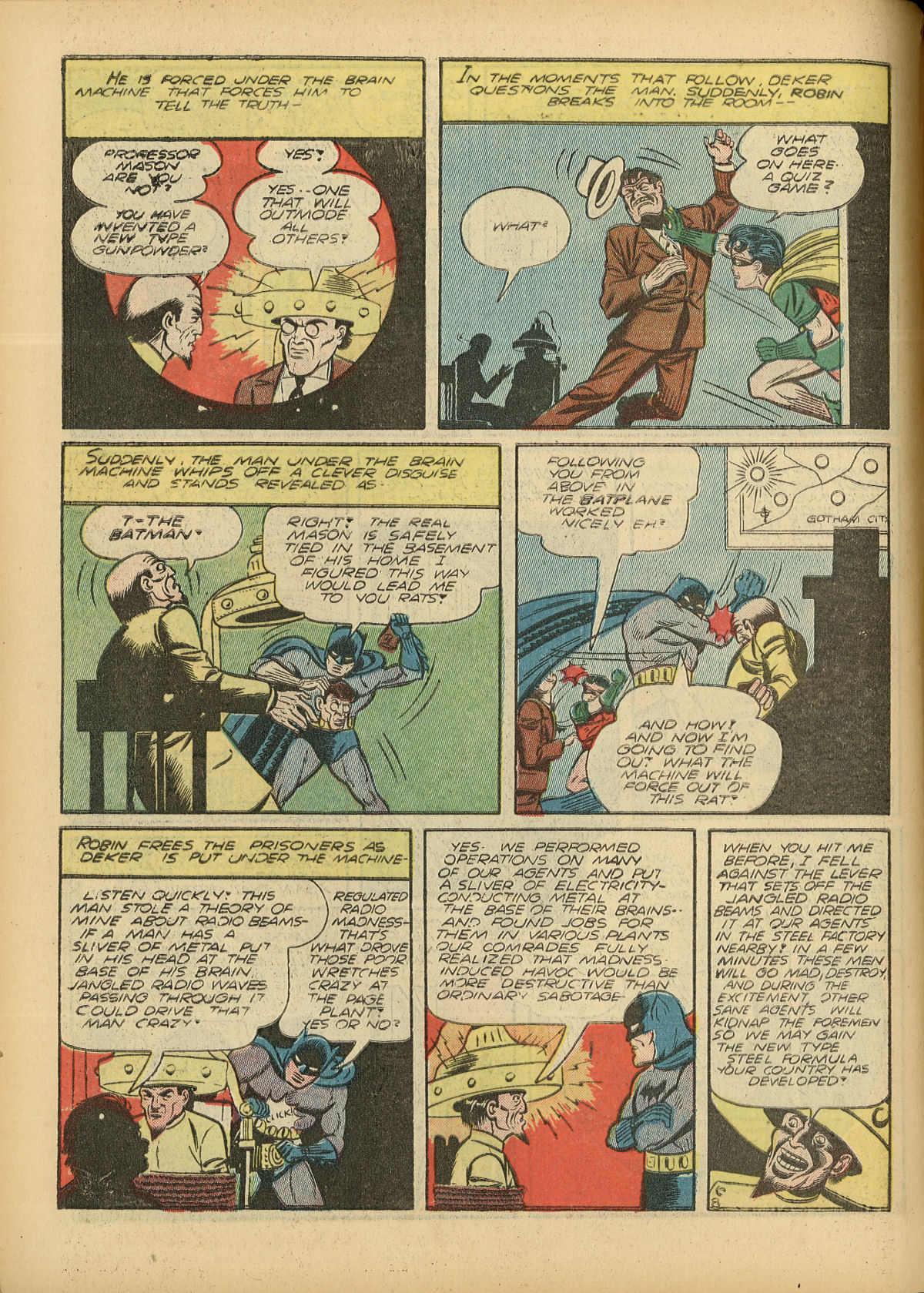 Read online Detective Comics (1937) comic -  Issue #55 - 10