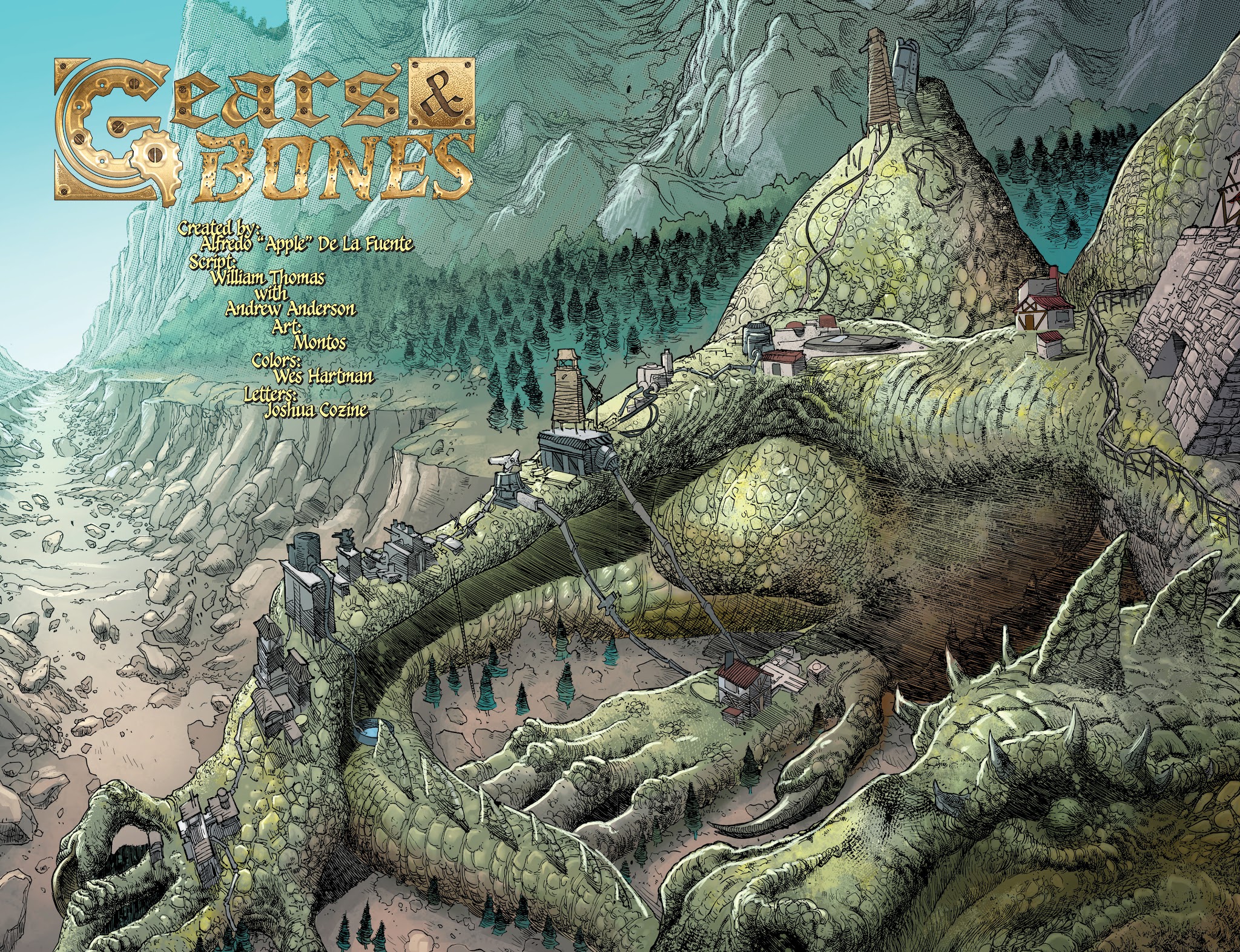 Read online Gears & Bones comic -  Issue #1 - 4