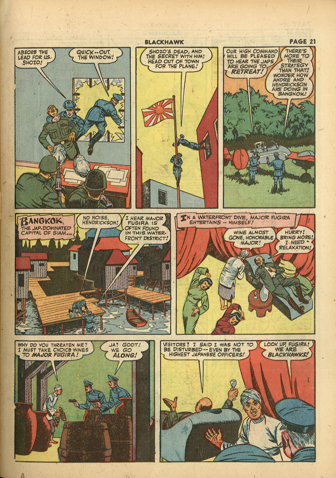 Read online Blackhawk (1957) comic -  Issue #9 - 23