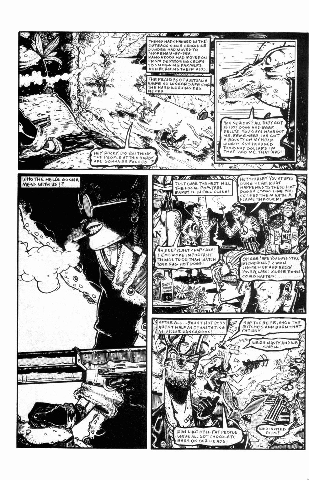 Read online Tank Girl (1991) comic -  Issue #1 - 6