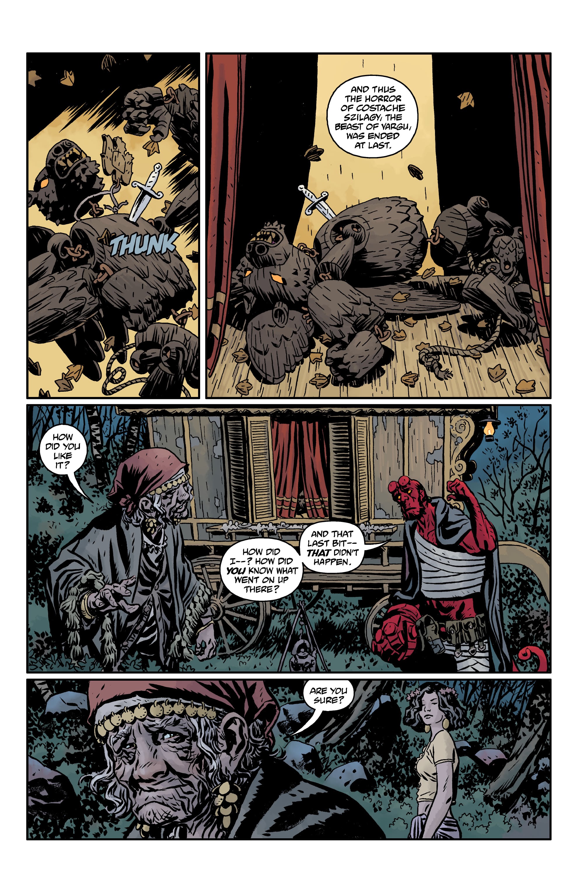 Read online Hellboy and the B.P.R.D.: The Beast of Vargu and Others comic -  Issue # TPB (Part 1) - 24