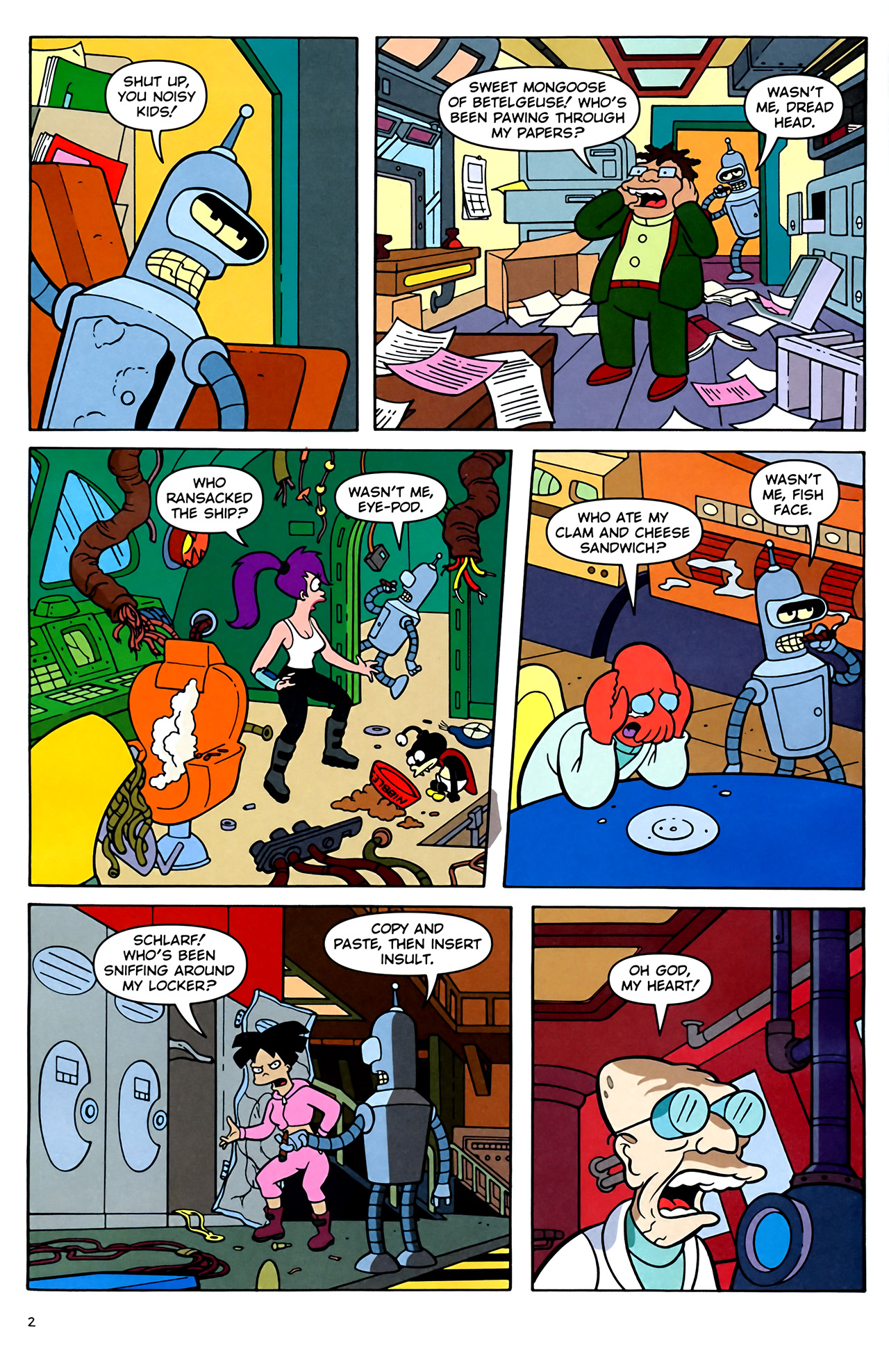 Read online Futurama Comics comic -  Issue #42 - 3