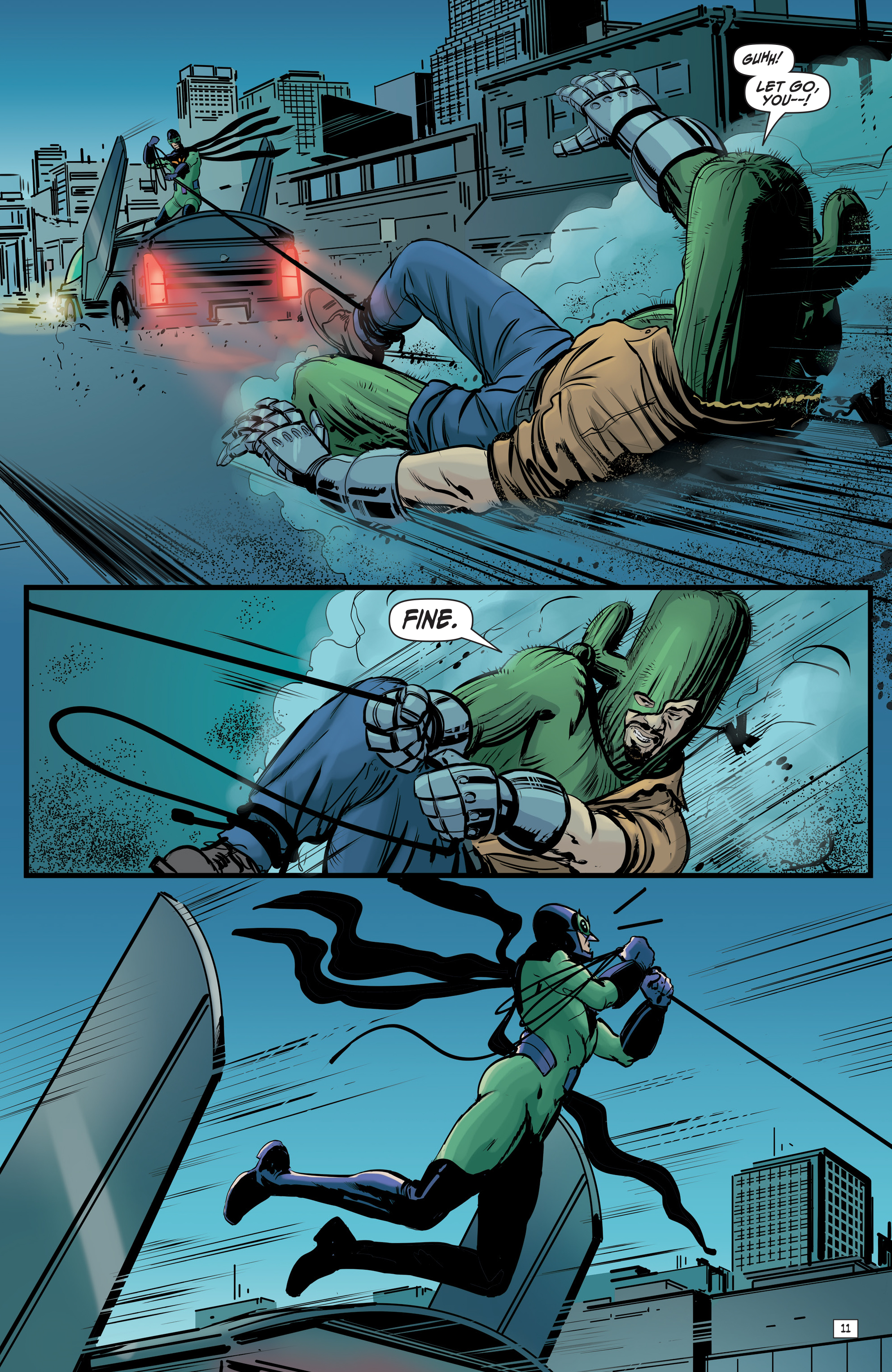 Read online Dragonfly & Dragonflyman comic -  Issue #4 - 13