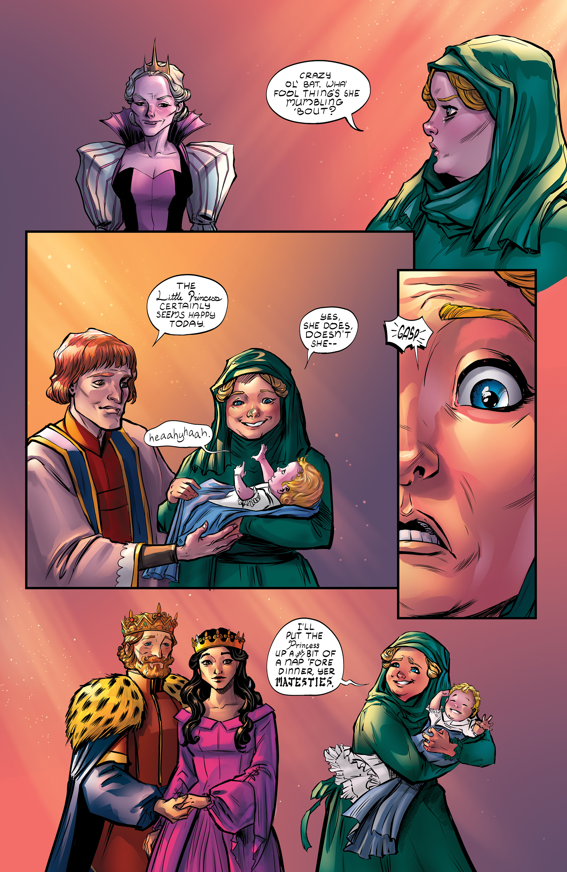 Read online George MacDonald's The Light Princess comic -  Issue #1 - 22