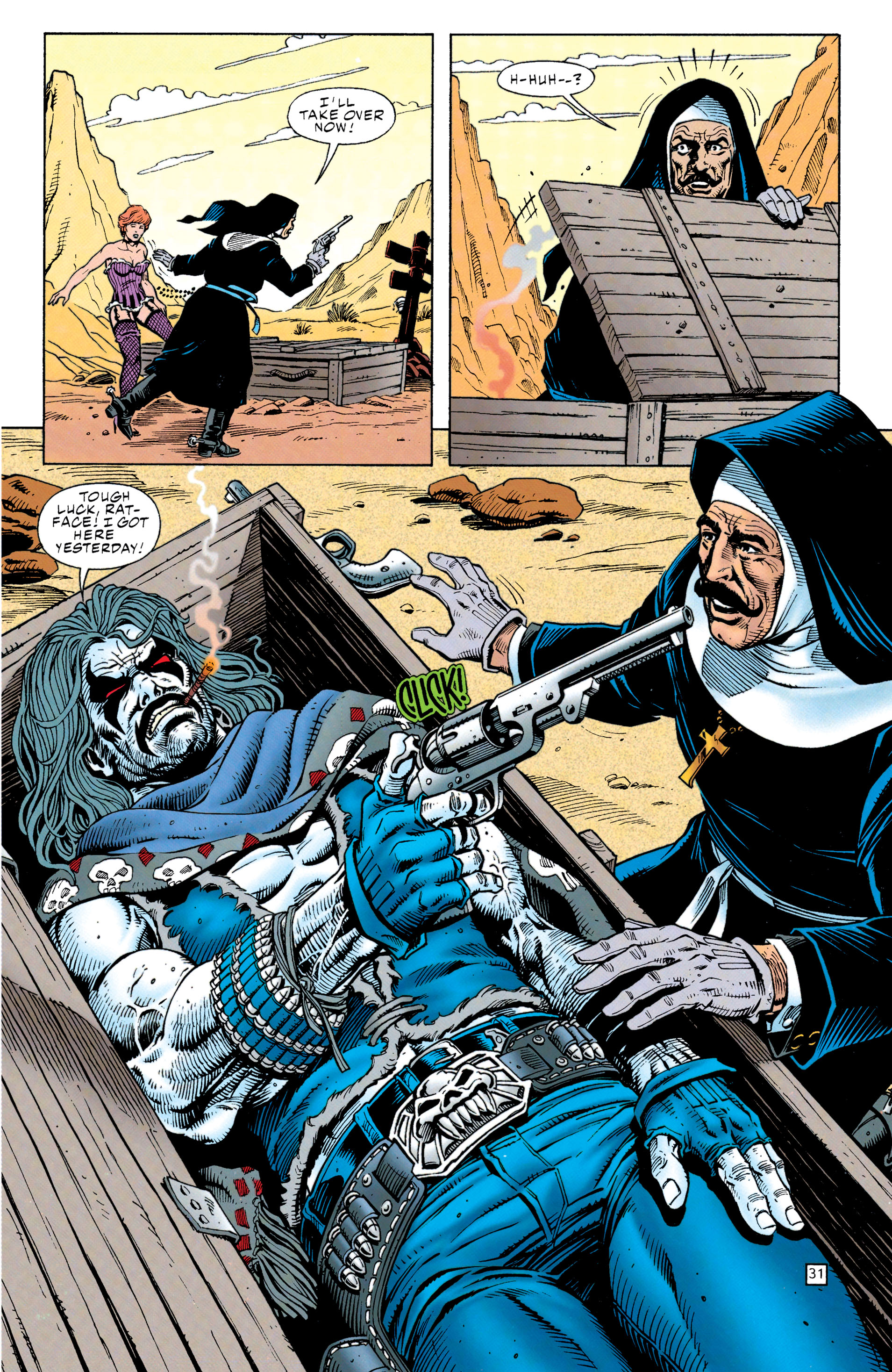 Read online Lobo (1993) comic -  Issue # _Annual 2 - Elseworlds - 33