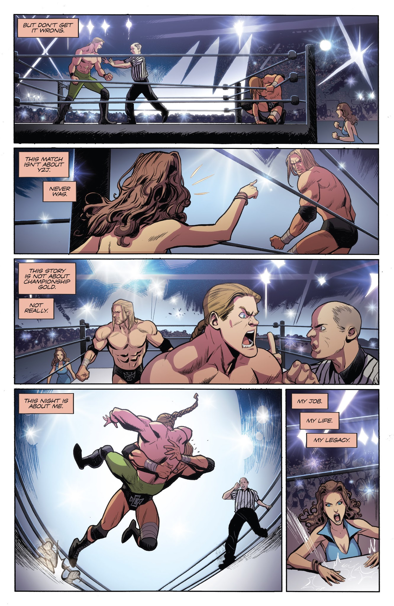 Read online WWE: Wrestlemania 2017 Special comic -  Issue # Full - 14