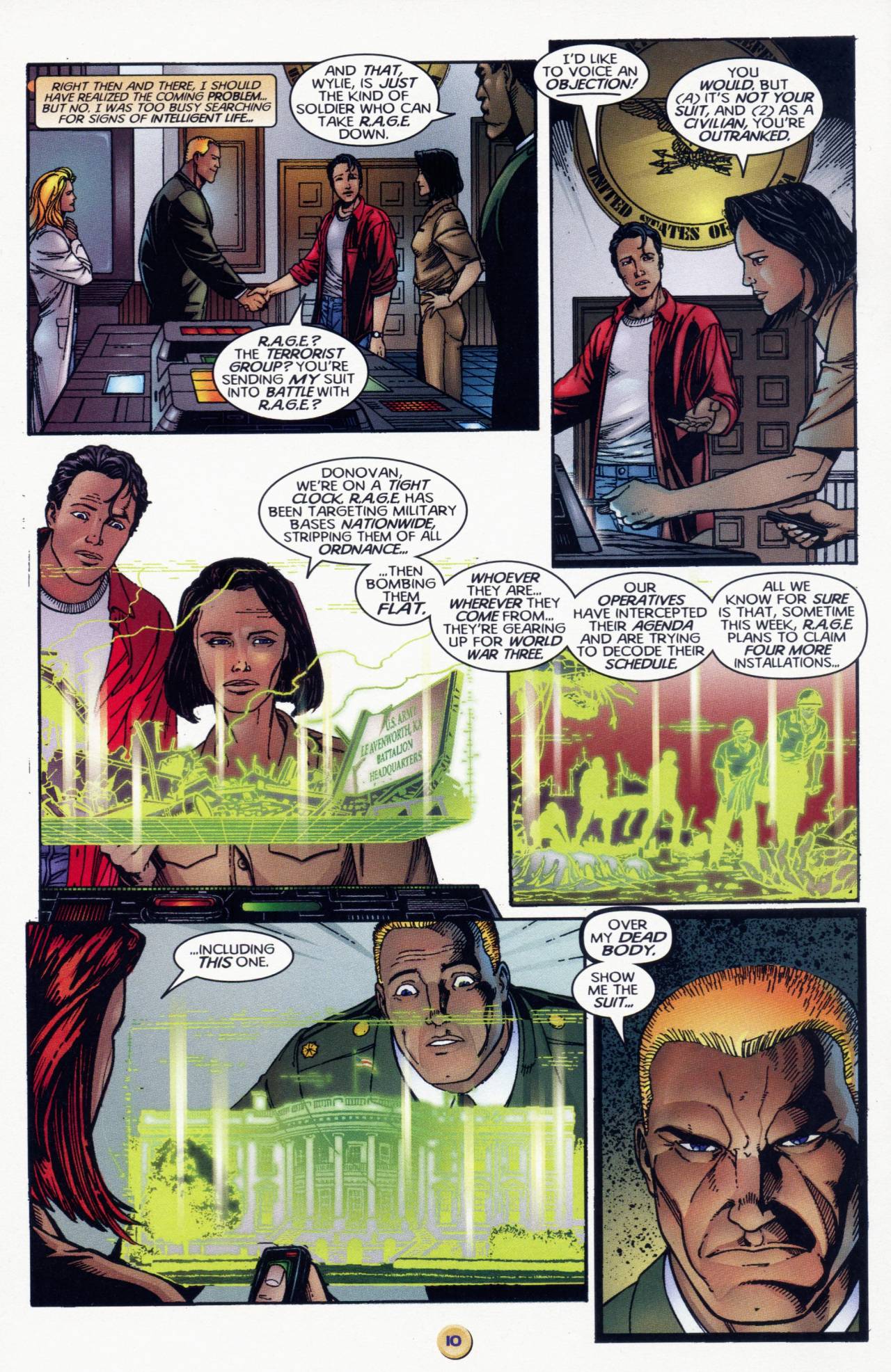 Read online X-O Manowar (1996) comic -  Issue #1 - 9