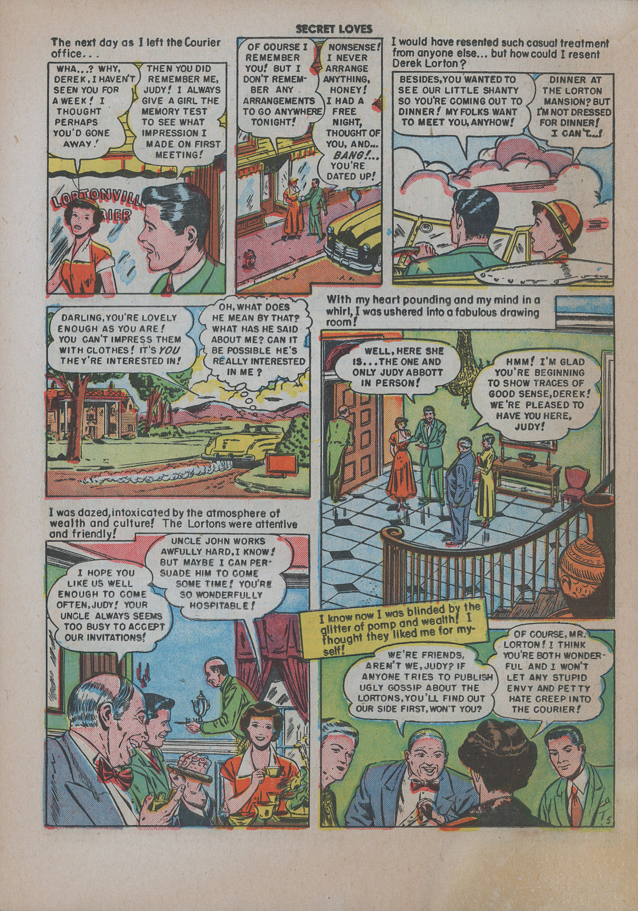 Read online Secret Loves comic -  Issue #2 - 23
