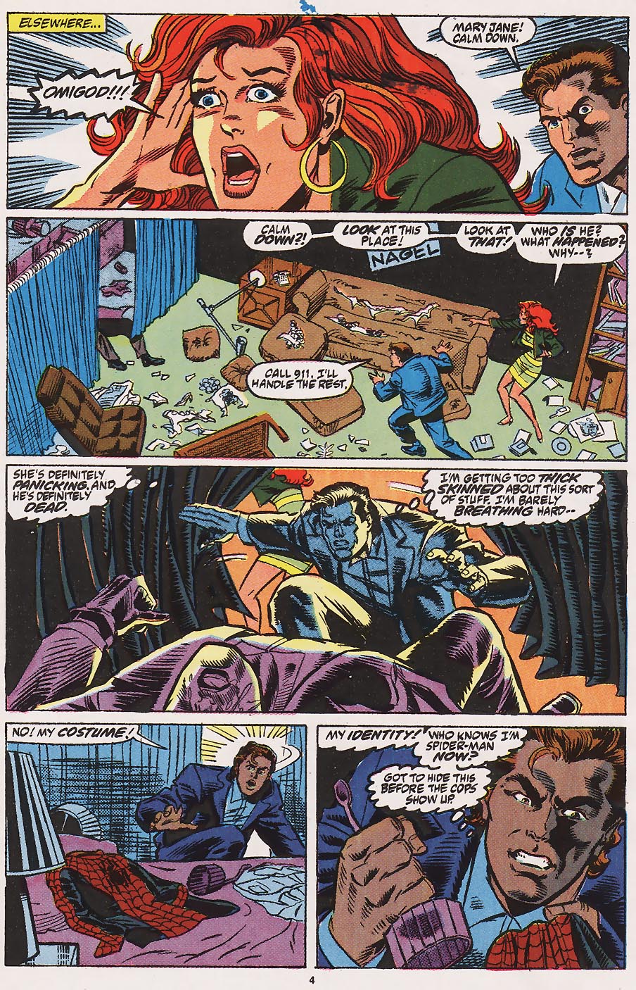 Read online Web of Spider-Man (1985) comic -  Issue #85 - 5