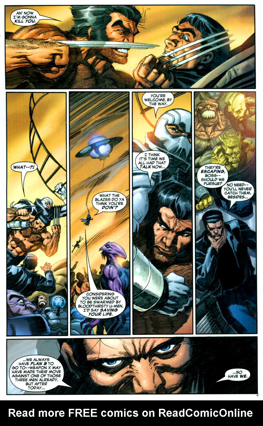 Read online Weapon X (2002) comic -  Issue #25 - 21