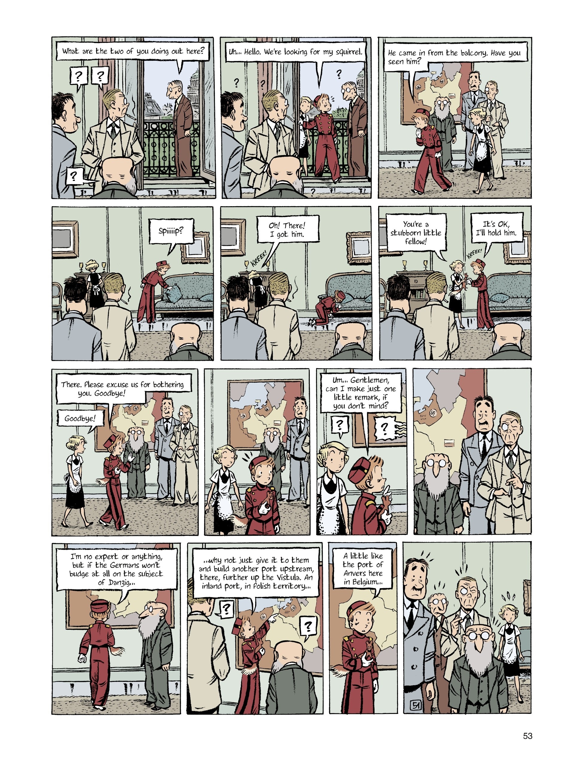 Read online Spirou: The Diary of a Naive Young Man comic -  Issue # TPB - 53