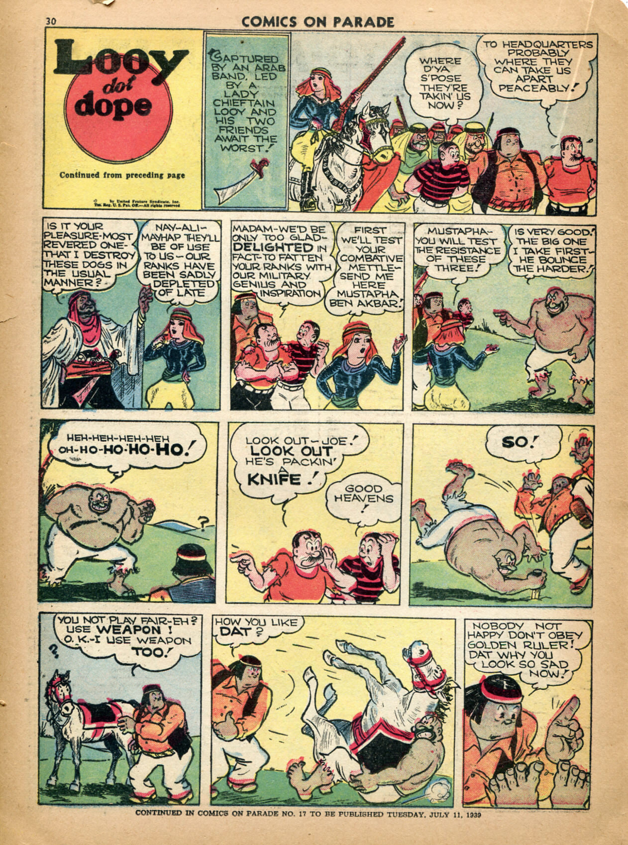 Read online Comics on Parade comic -  Issue #16 - 22