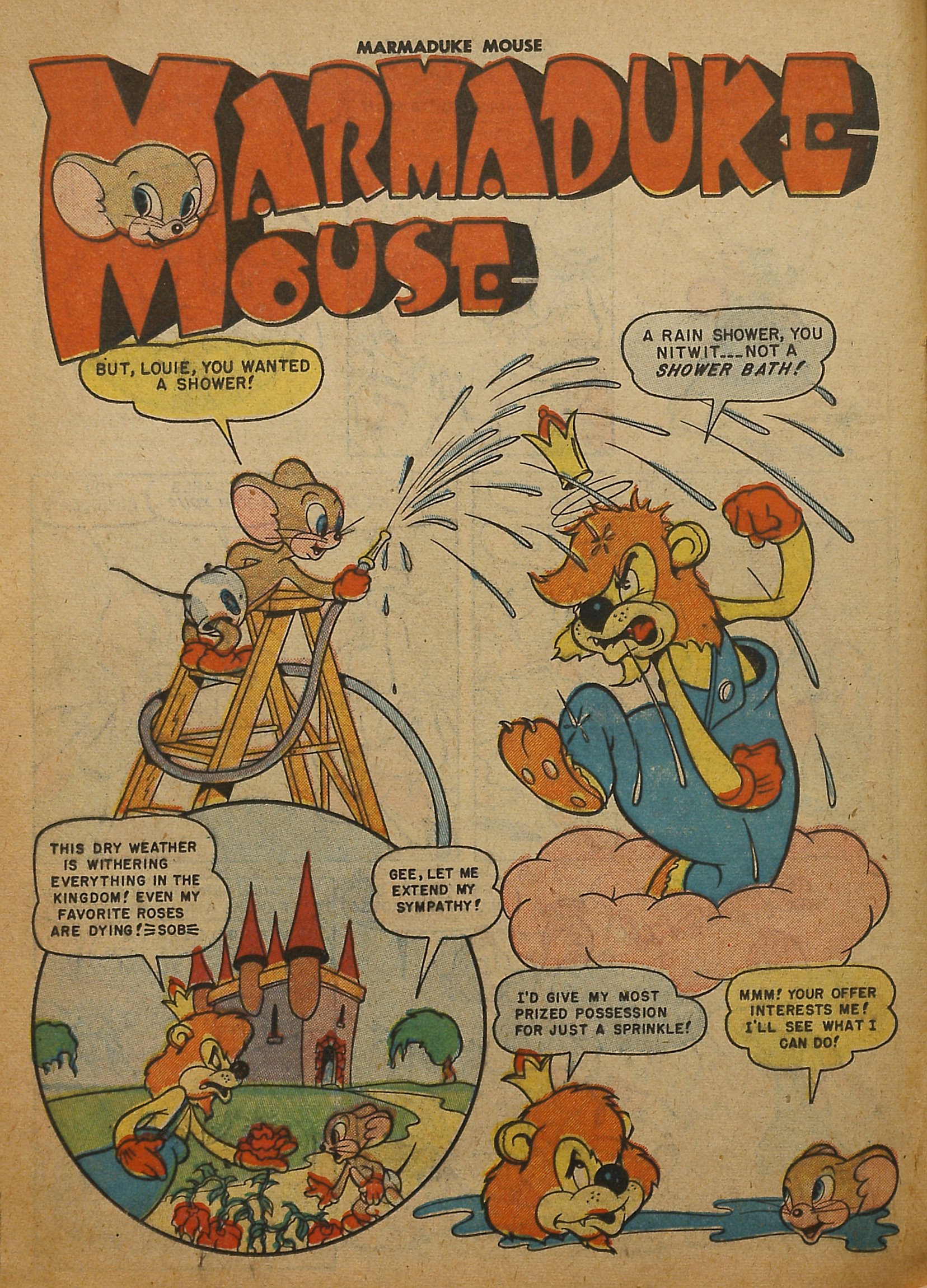Read online Marmaduke Mouse comic -  Issue #18 - 16