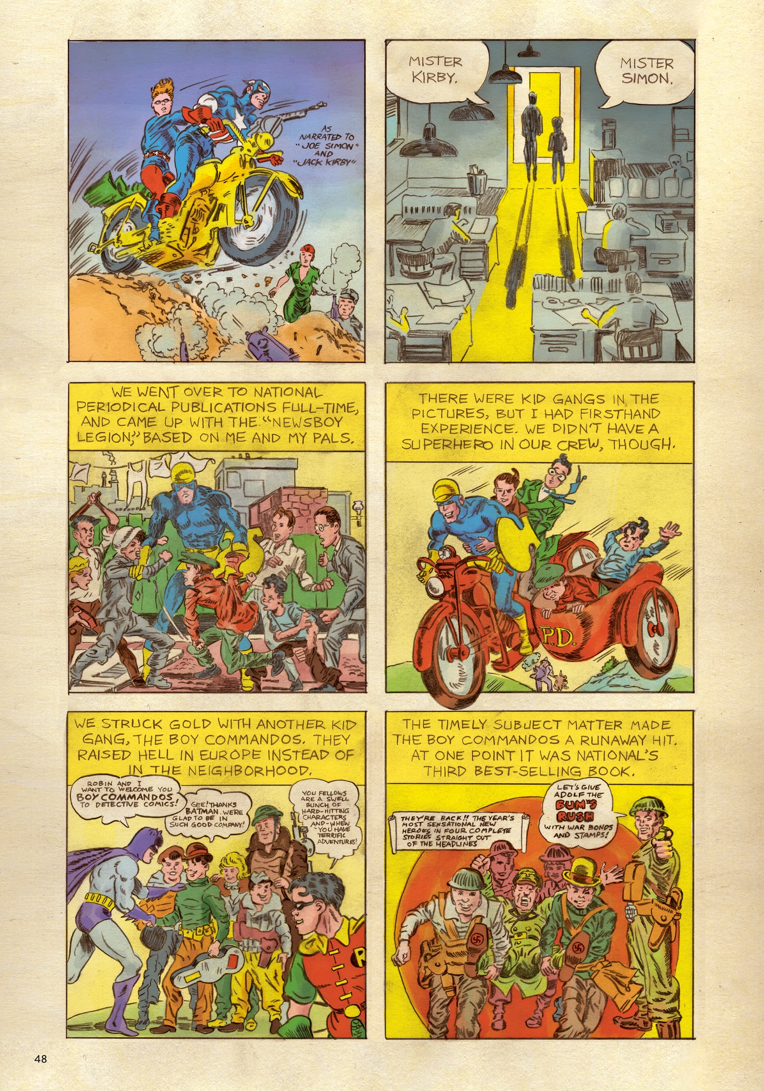 Read online Jack Kirby: The Epic Life of the King of Comics comic -  Issue # TPB (Part 1) - 55