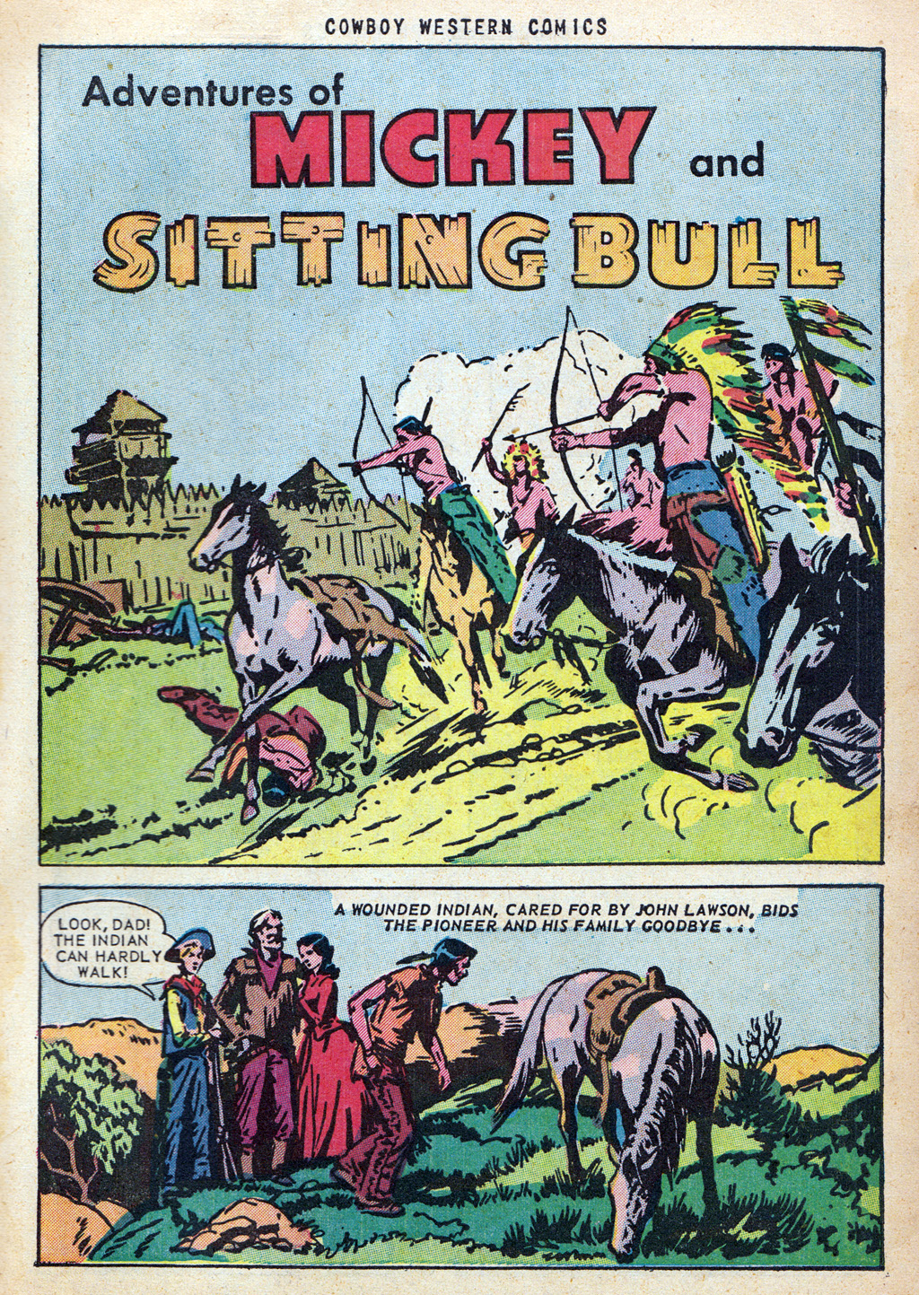 Read online Cowboy Western Comics (1948) comic -  Issue #39 - 3
