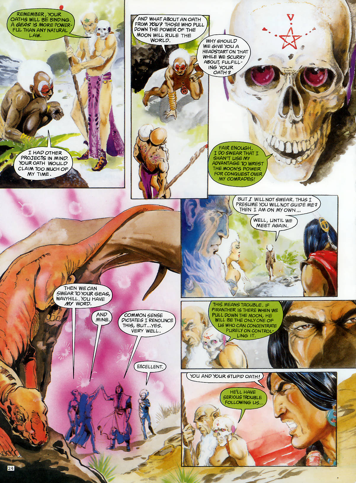 Read online Science Fiction Graphic Novel comic -  Issue #6 - 25