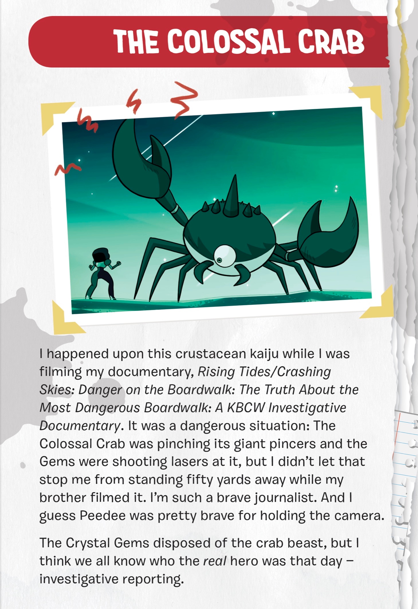 Read online Keep Beach City Weird: You Can't Hide the Truth!!! (Steven Universe) comic -  Issue # TPB - 21