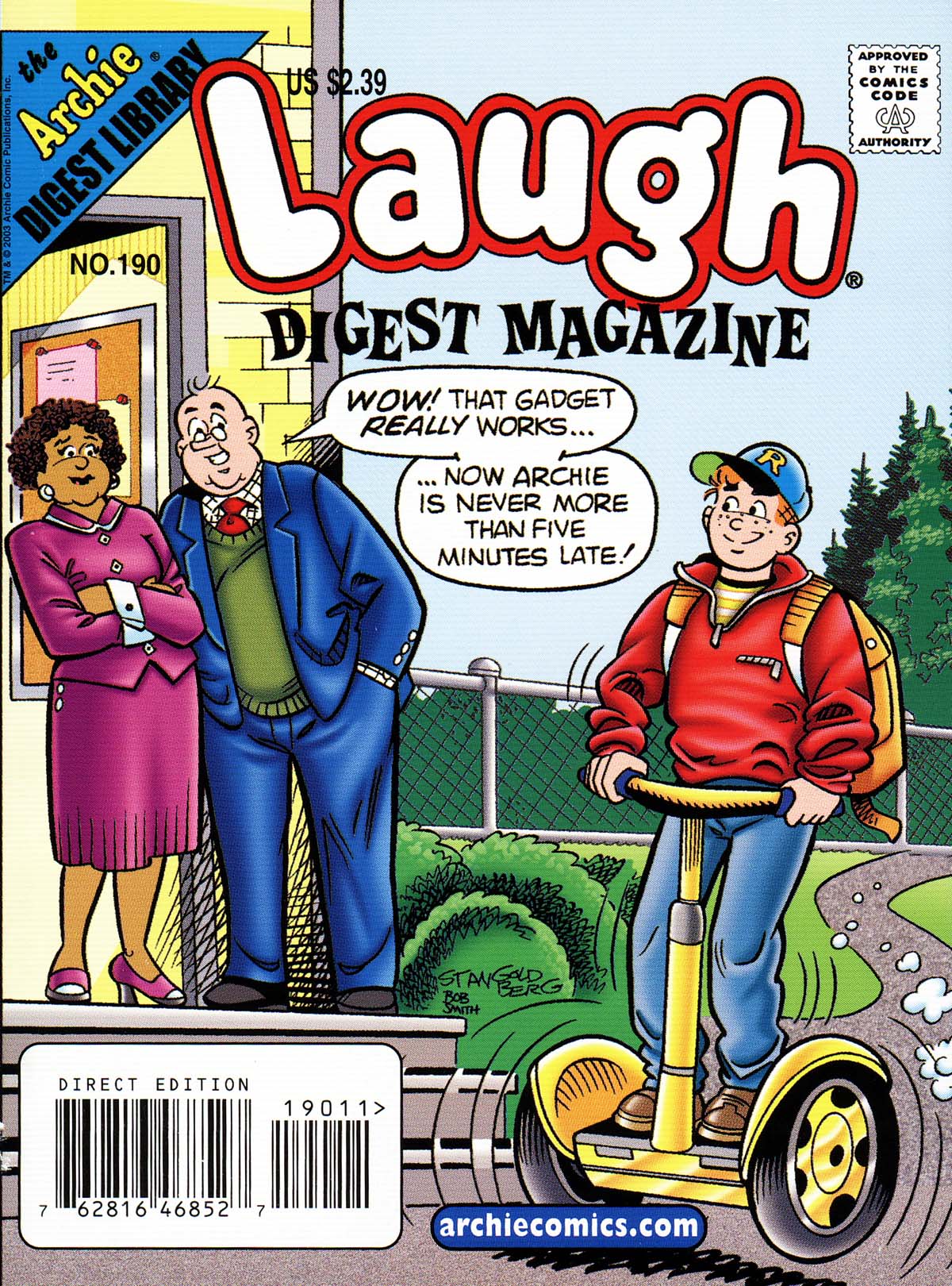 Read online Laugh Comics Digest comic -  Issue #190 - 1