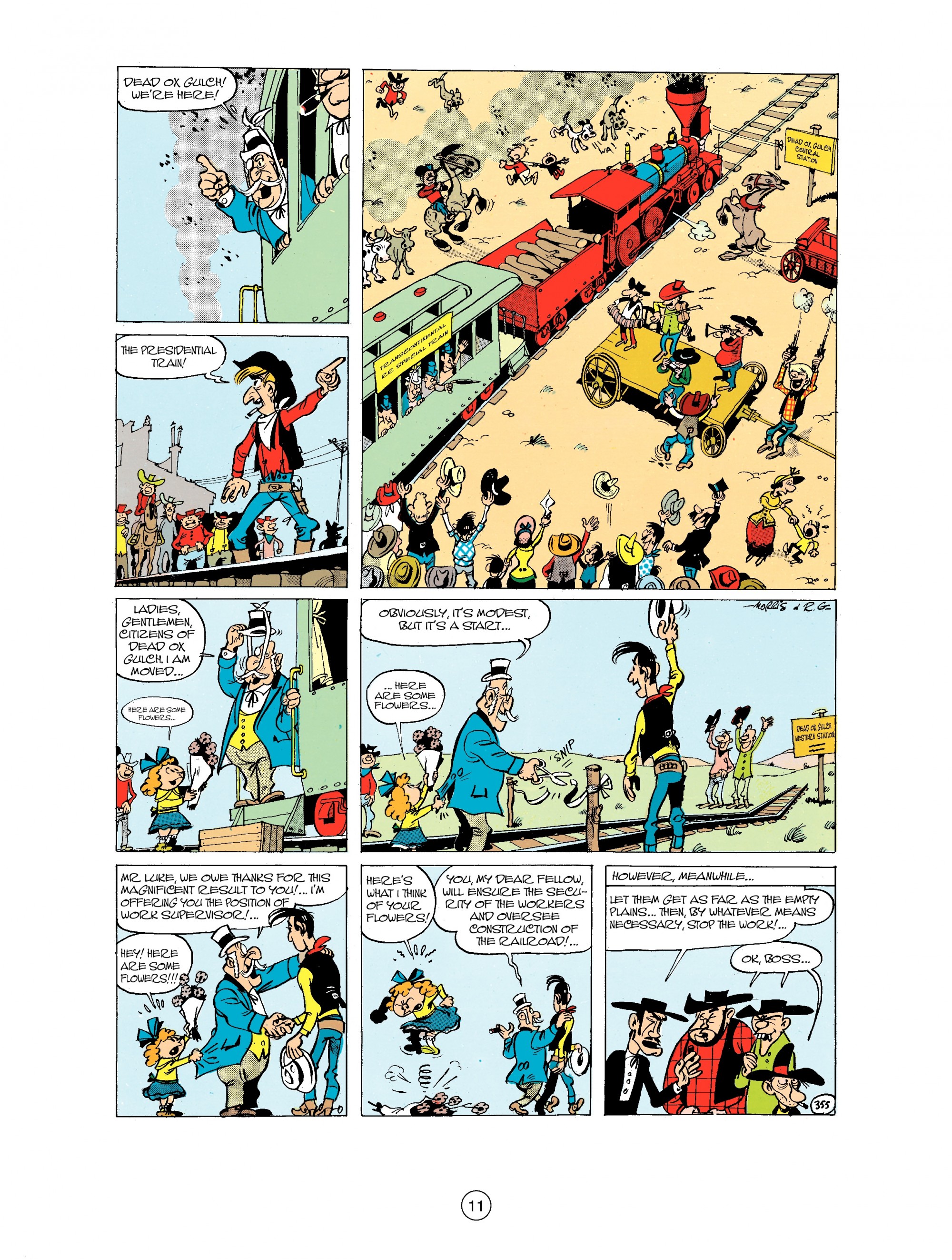 Read online A Lucky Luke Adventure comic -  Issue #32 - 11