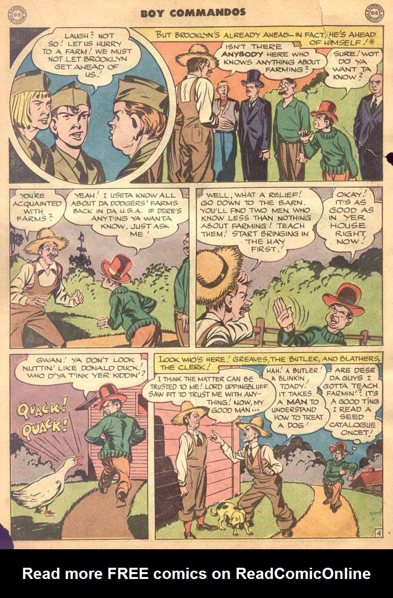 Read online Boy Commandos comic -  Issue #7 - 23