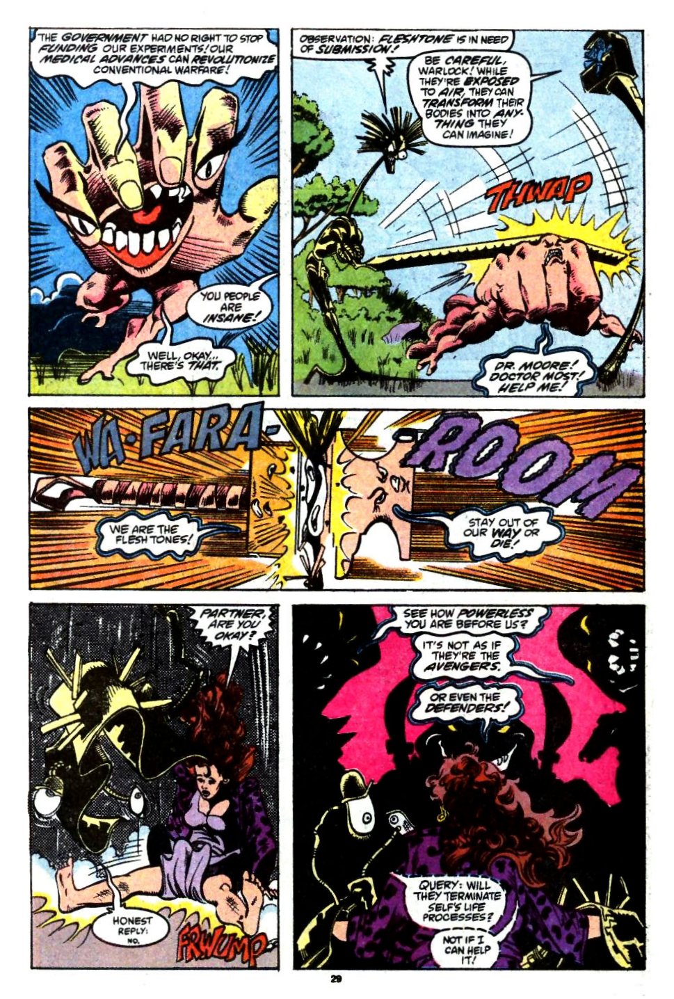 Read online Marvel Comics Presents (1988) comic -  Issue #71 - 31