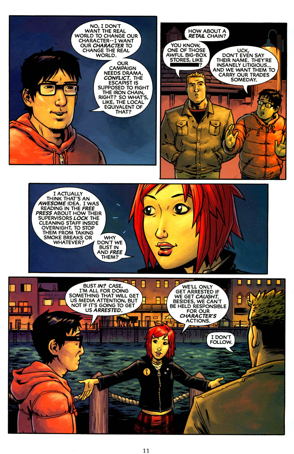 Read online The Escapists comic -  Issue #2 - 13