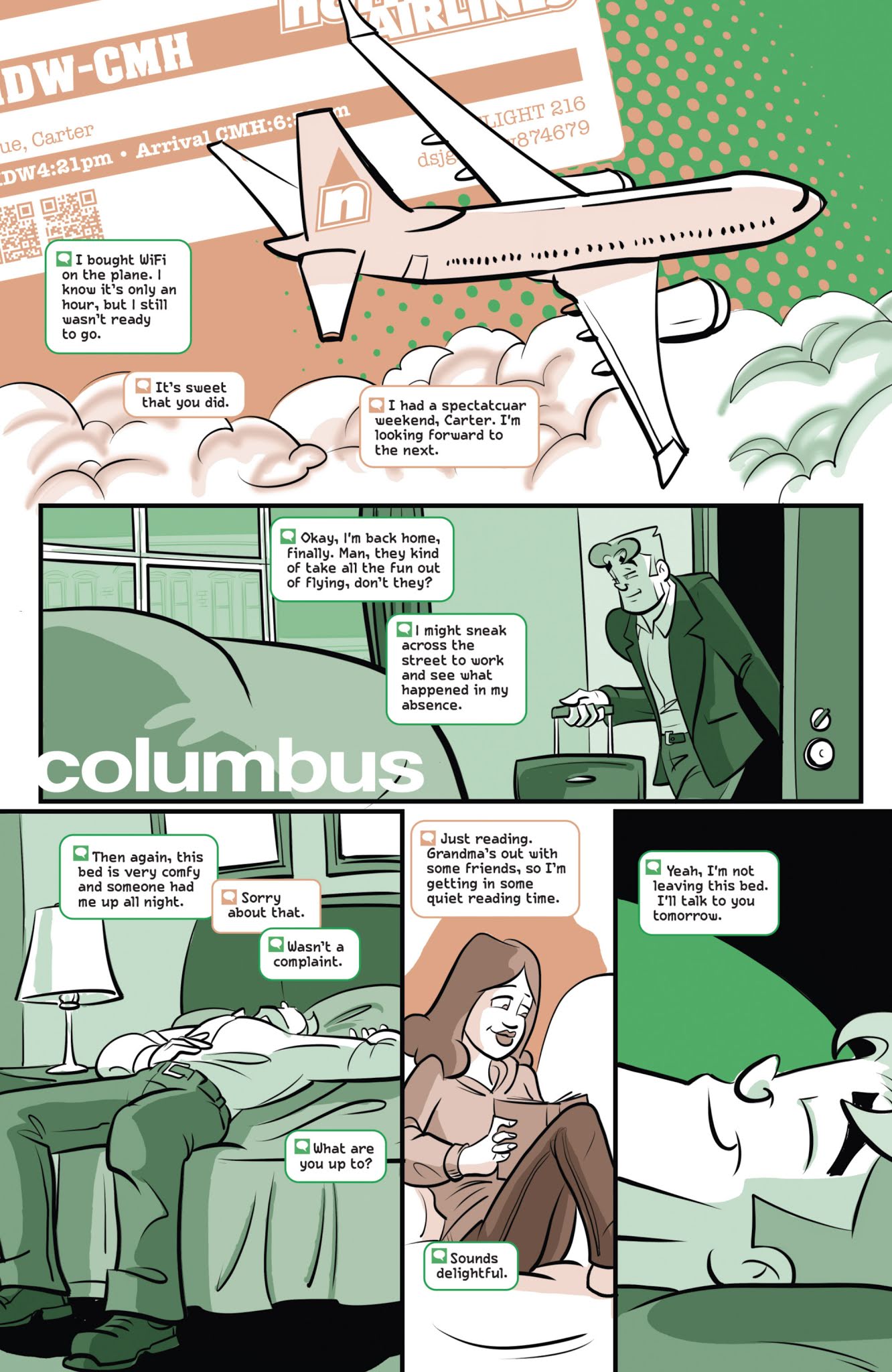 Read online Long Distance comic -  Issue #2 - 19