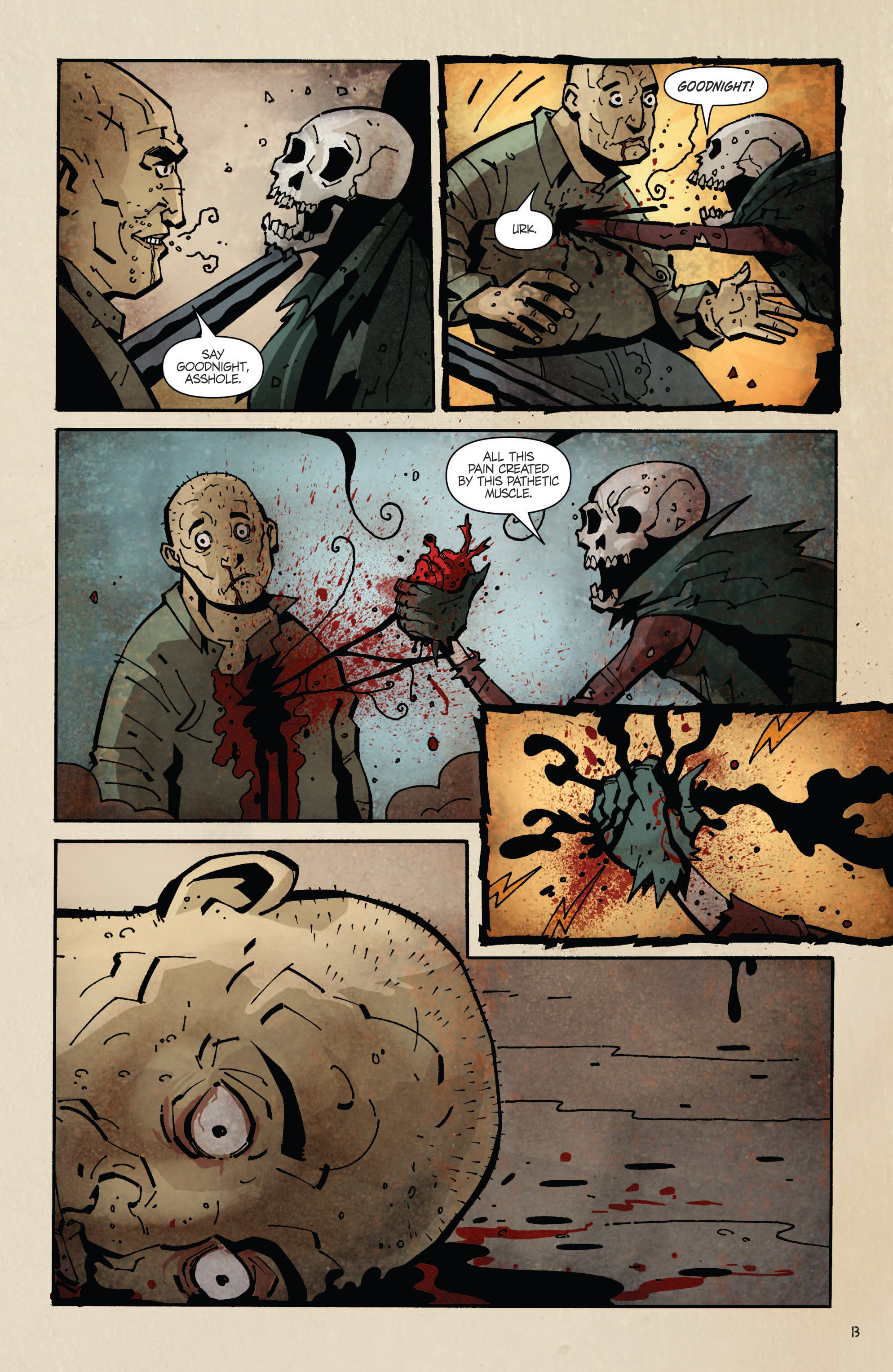 Read online Secret Skull comic -  Issue #4 - 14