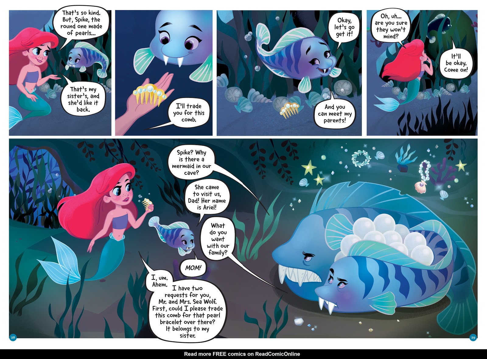 Read online Disney Princess: Ariel and the Sea Wolf comic -  Issue # Full - 26