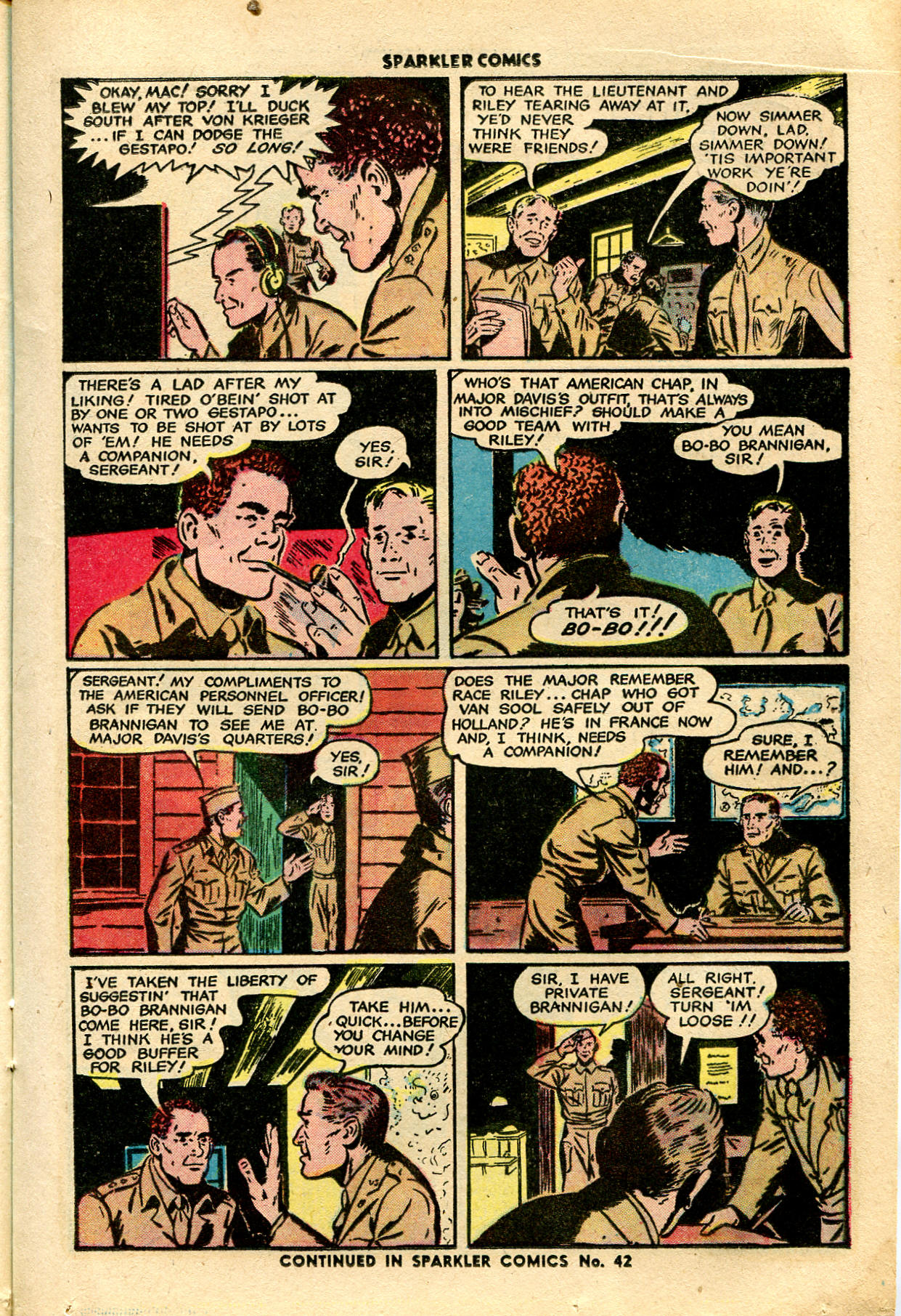 Read online Sparkler Comics comic -  Issue #41 - 21
