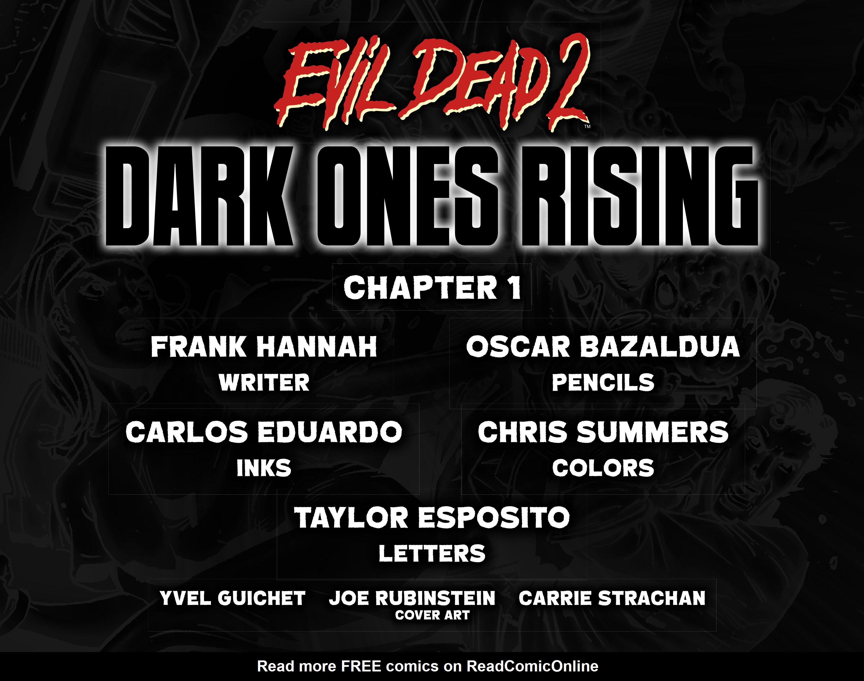 Read online Evil Dead 2: Dark Ones Rising comic -  Issue #1 - 2
