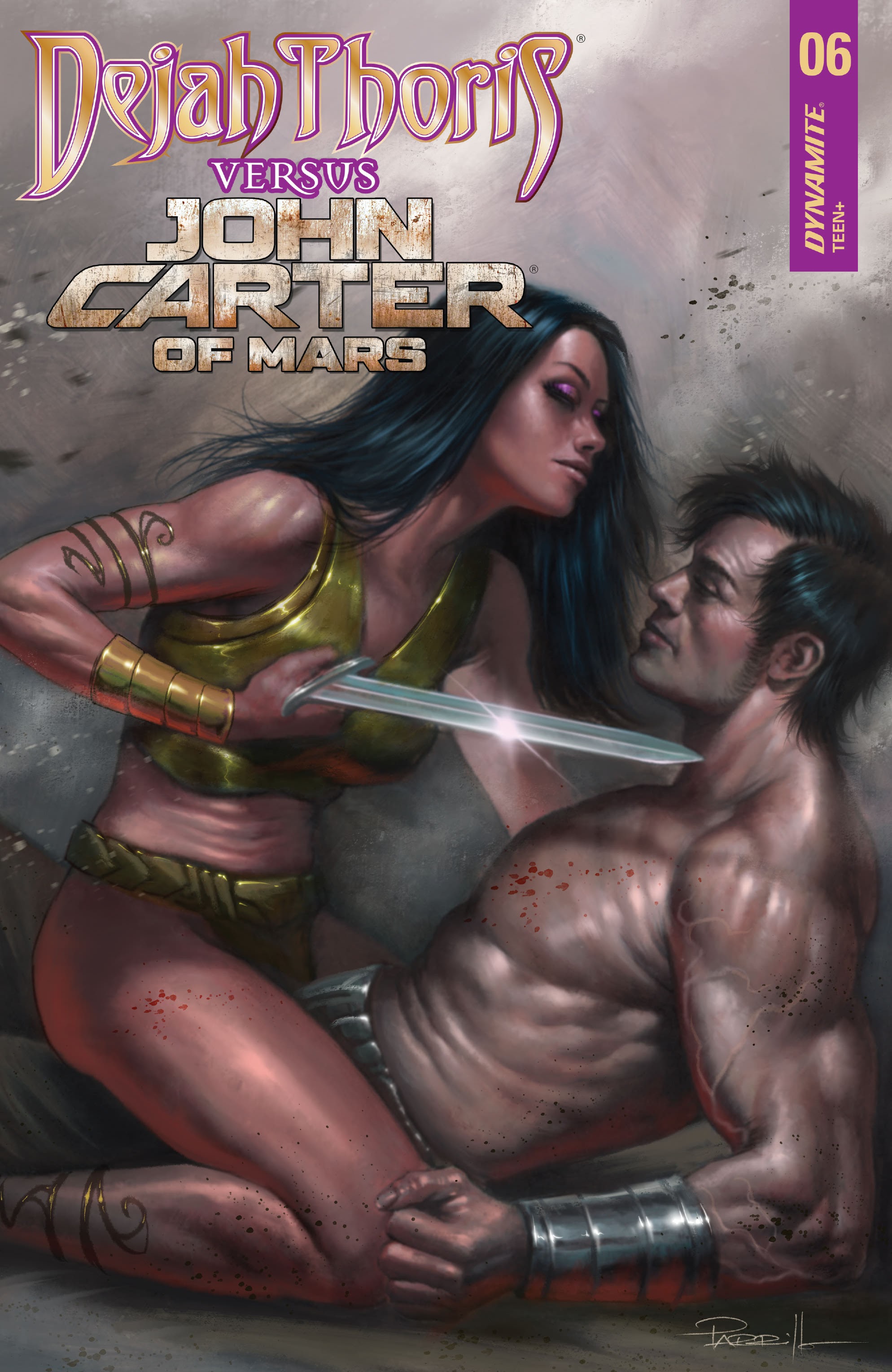 Read online Dejah Thoris vs. John Carter of Mars comic -  Issue #6 - 1
