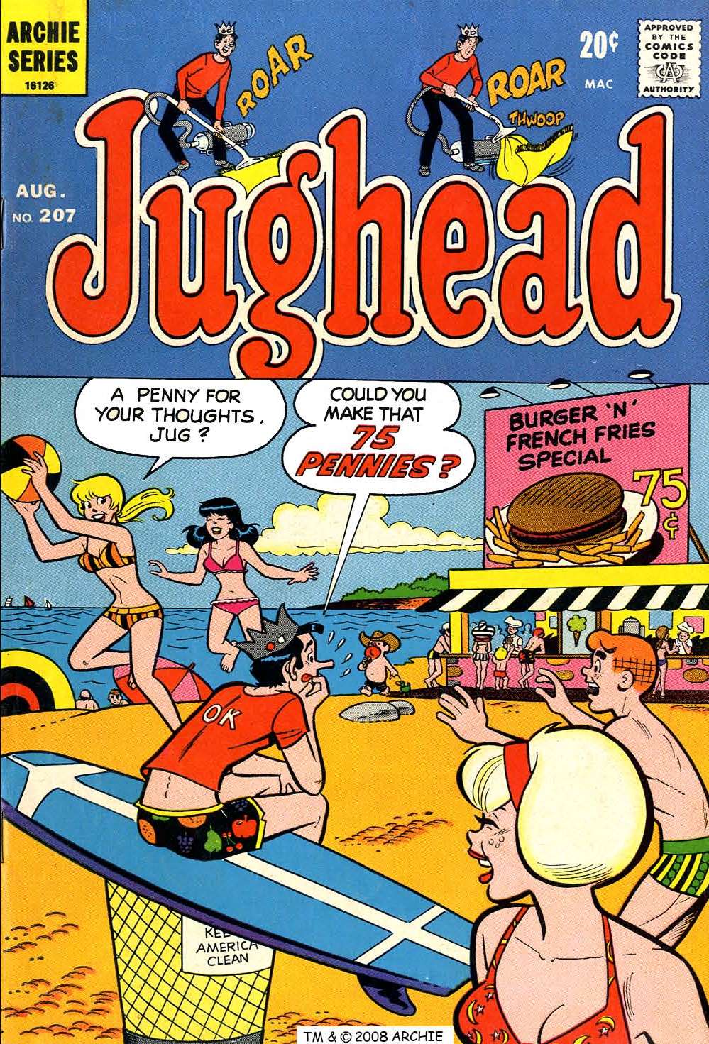 Read online Jughead (1965) comic -  Issue #207 - 1