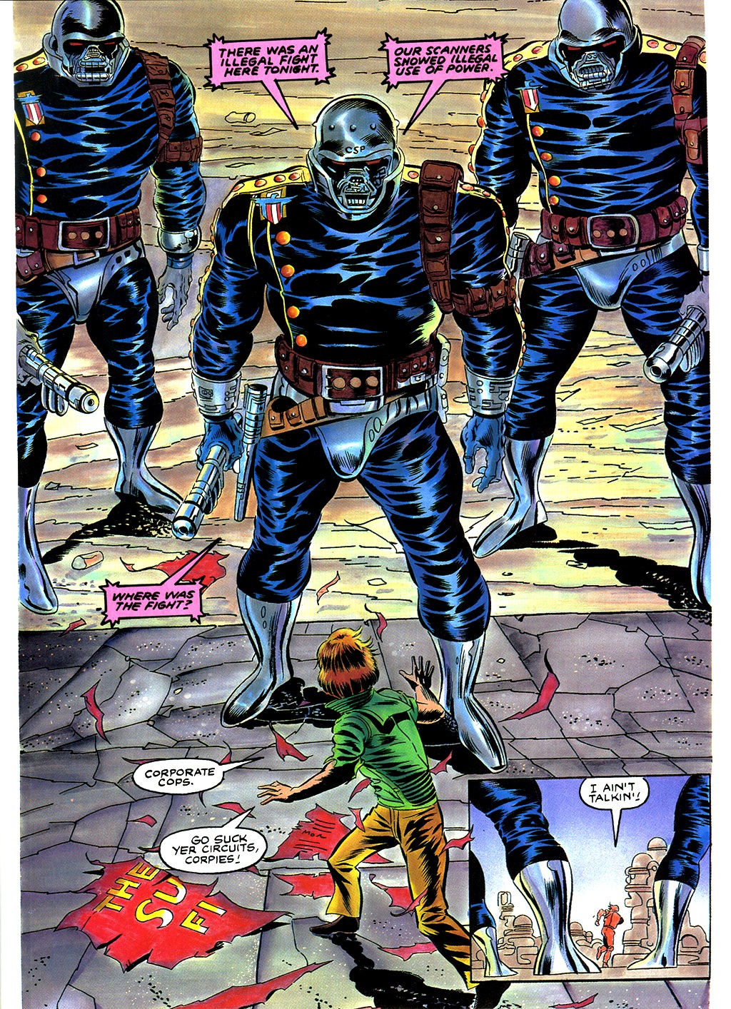 Read online Marvel Graphic Novel comic -  Issue #8 - Super Boxers - 25