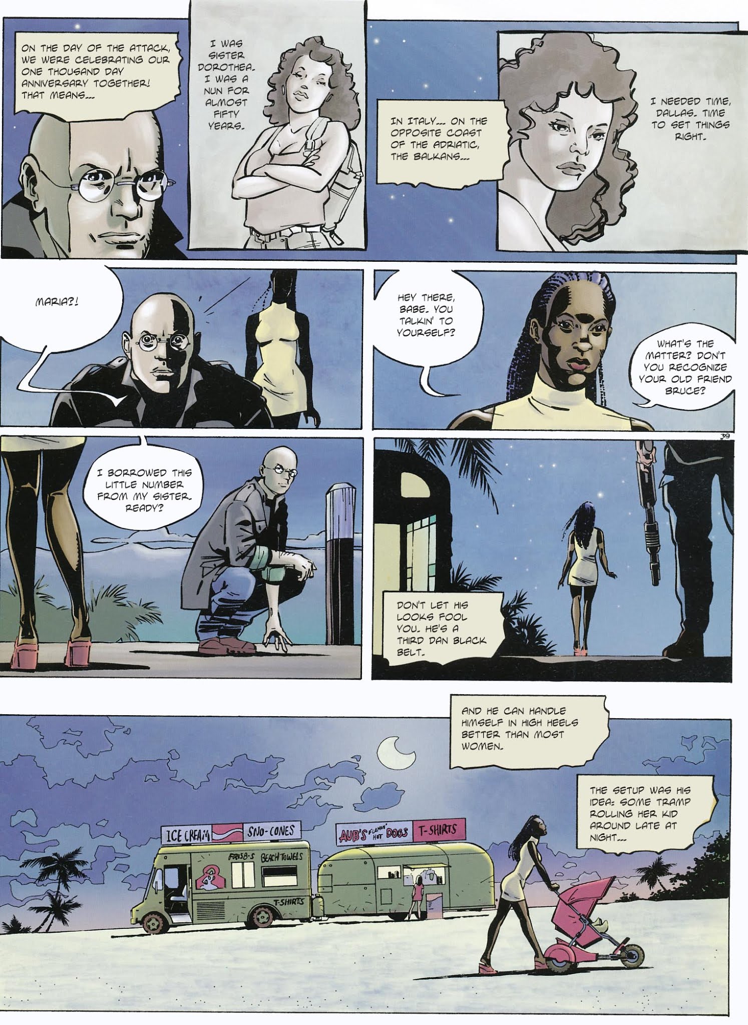 Read online Dallas Barr comic -  Issue #5 - 41