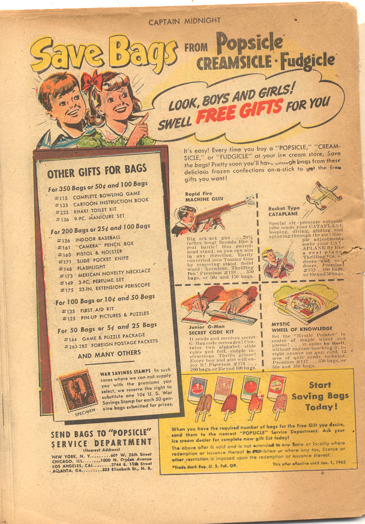 Read online Captain Midnight (1942) comic -  Issue #22 - 34