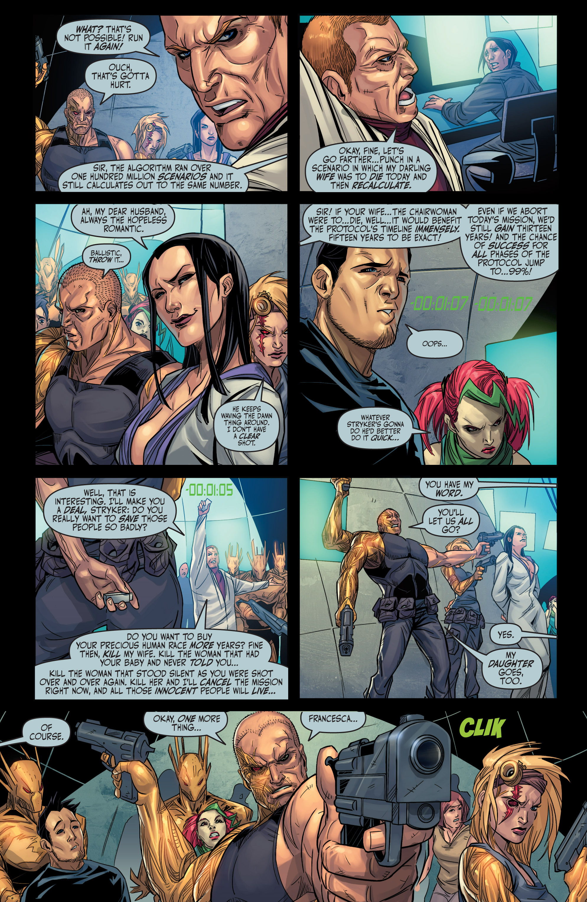 Read online Cyberforce (2012) comic -  Issue #5 - 28