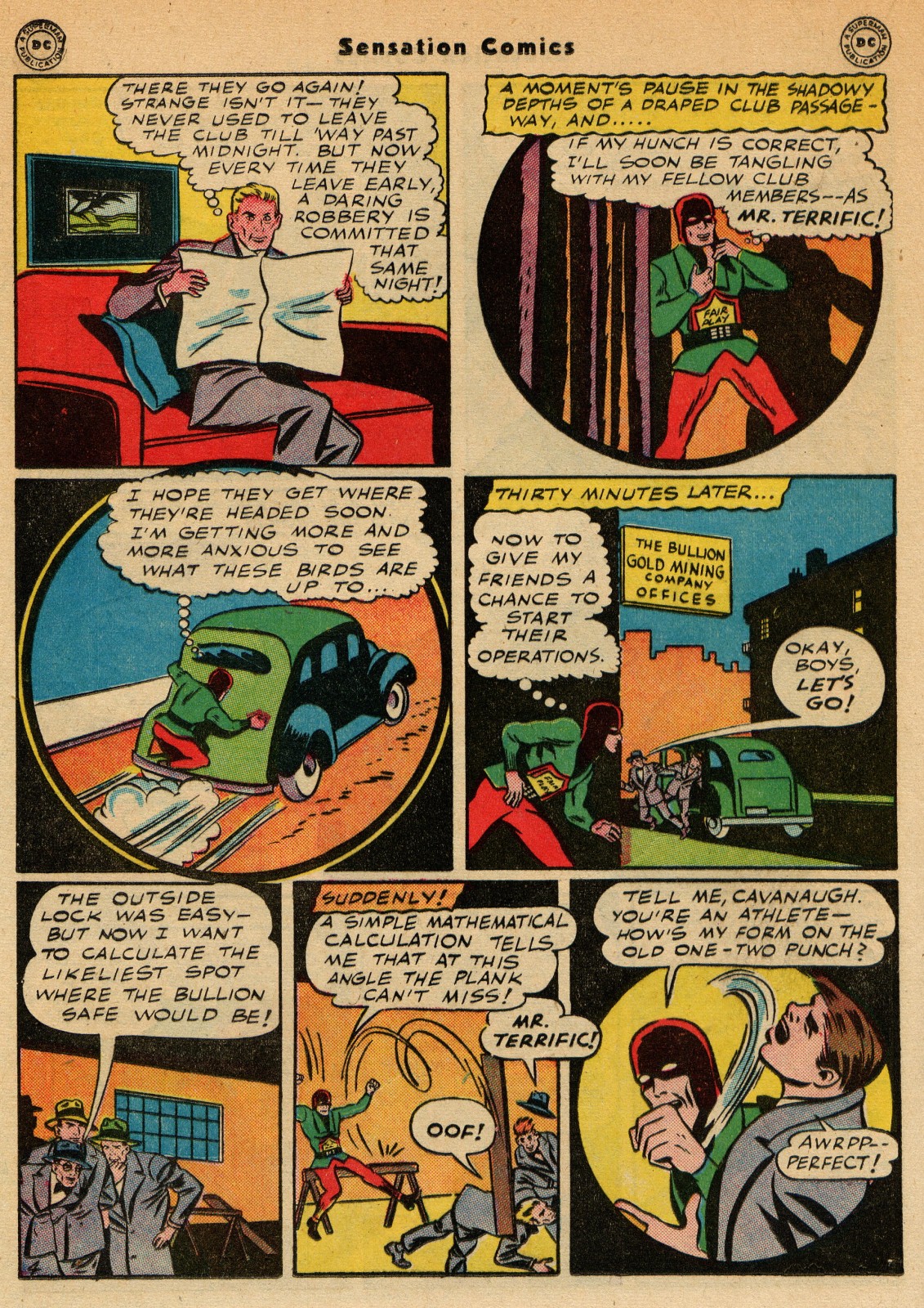 Read online Sensation (Mystery) Comics comic -  Issue #51 - 28