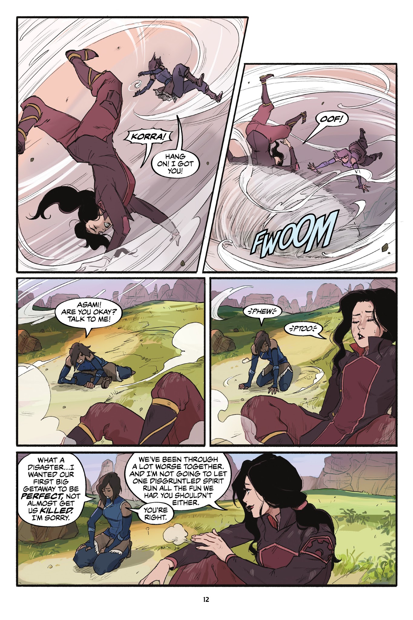 Read online Nickelodeon The Legend of Korra – Turf Wars comic -  Issue #1 - 13