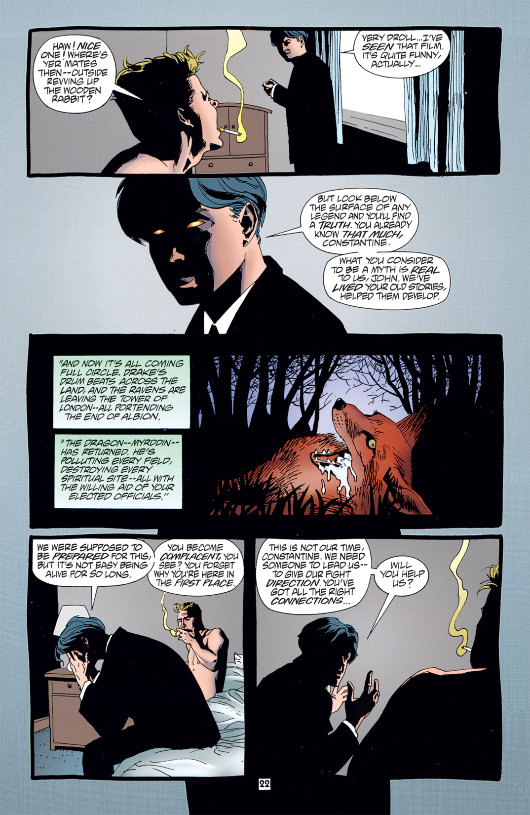 Read online Hellblazer comic -  Issue #110 - 23