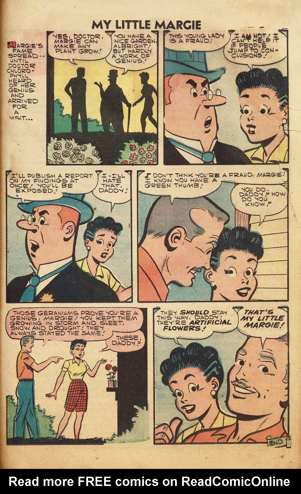 Read online My Little Margie (1954) comic -  Issue #20 - 46