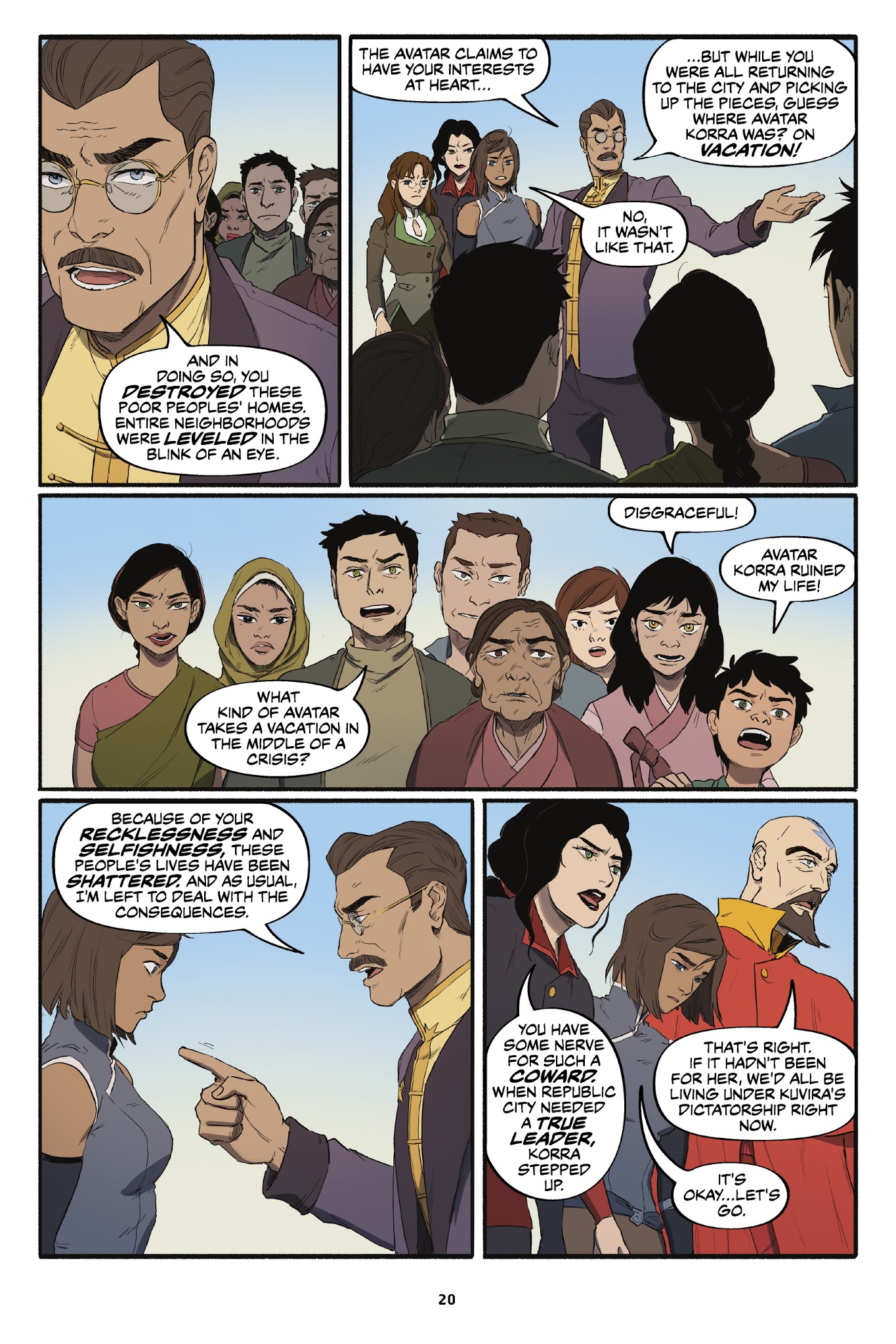 Read online Nickelodeon The Legend of Korra – Turf Wars comic -  Issue #2 - 22